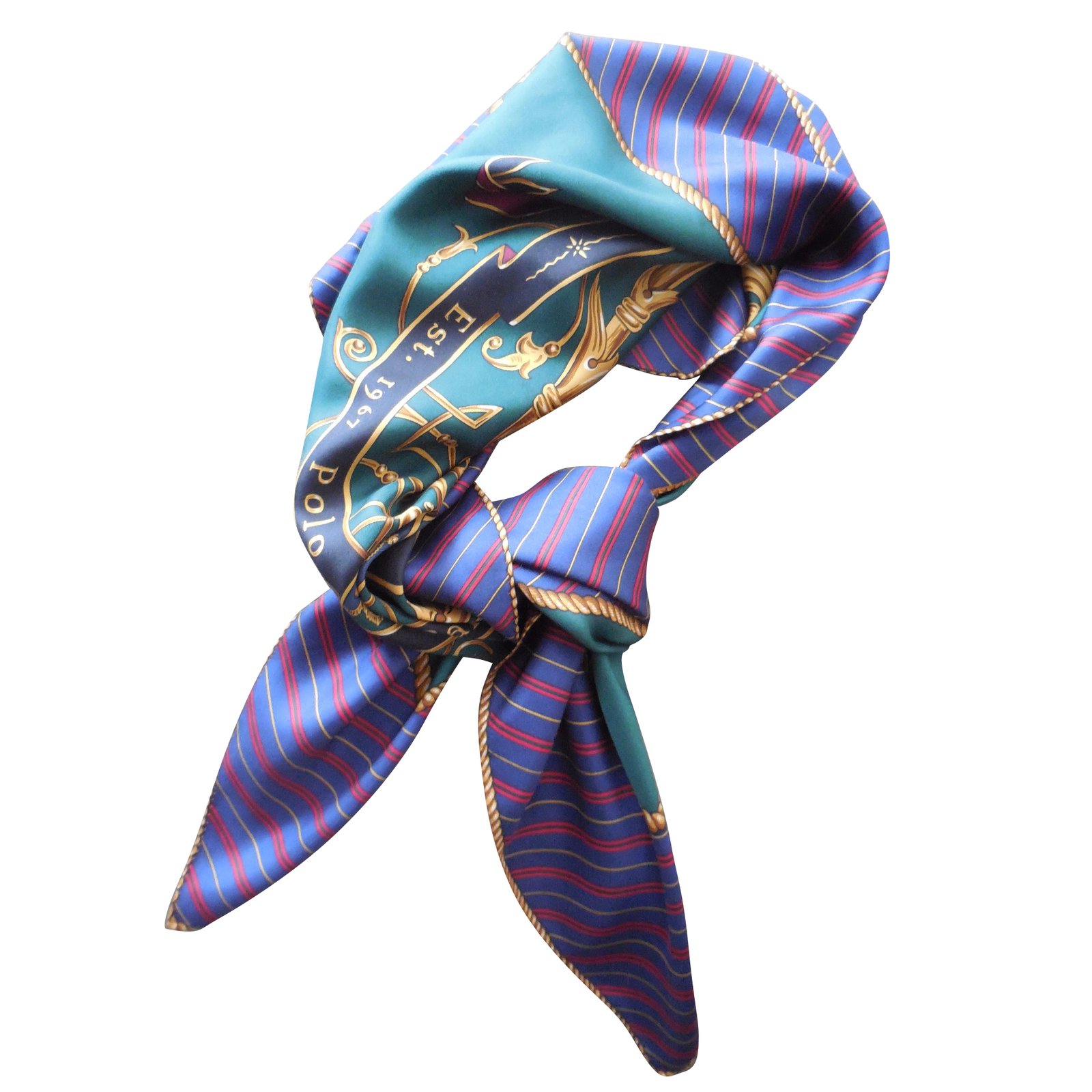 Polo Ralph Lauren Silk scarves Multiple colors ref.51576 - Joli Closet