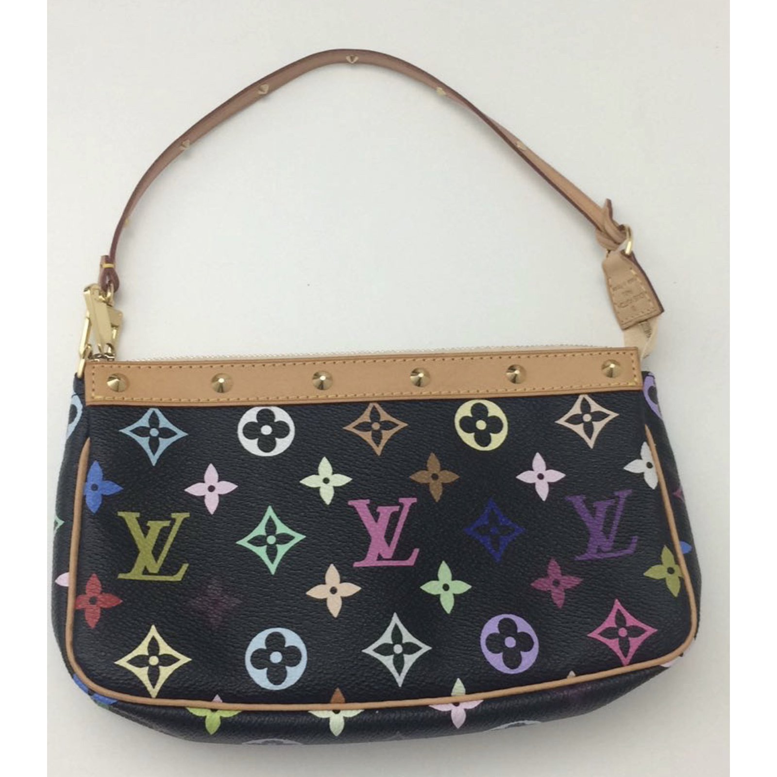 Louis Vuitton Takashi Murakami Clutch bag Multiple colors Leather