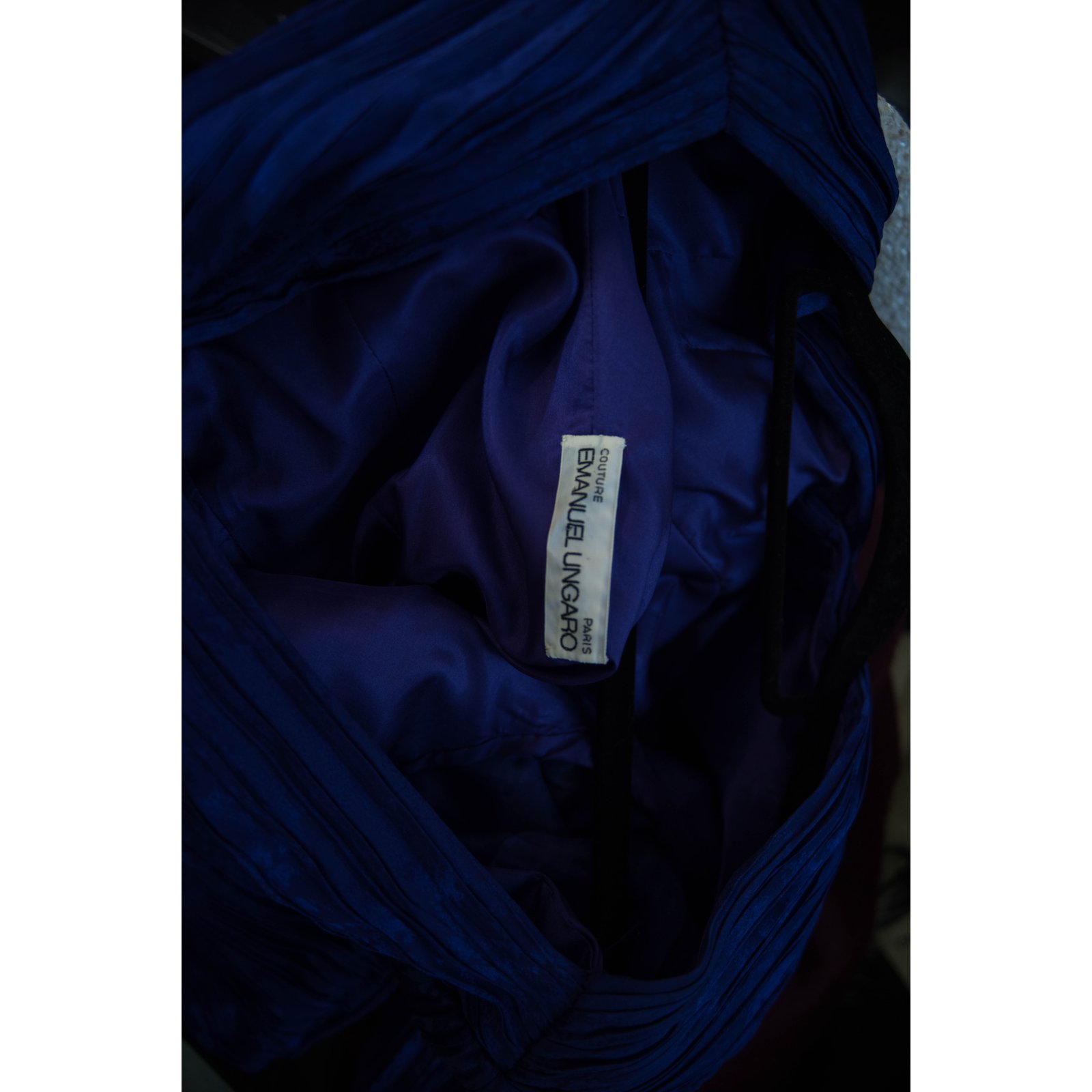 Emanuel Ungaro Dress Purple Silk Ref52499 Joli Closet