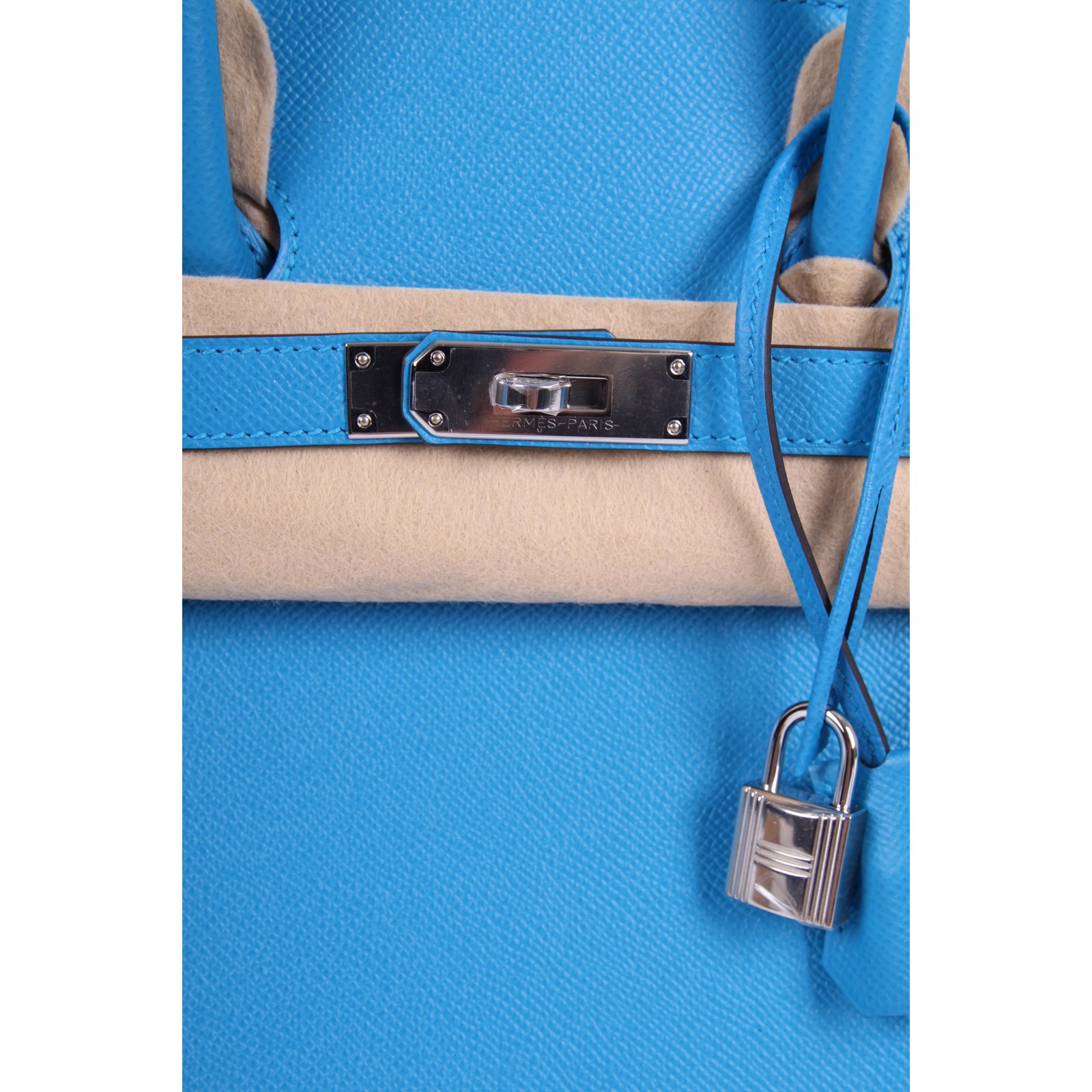 Hermès Bleu Zanzibar Epsom Birkin 35cm Palladium Hardware
