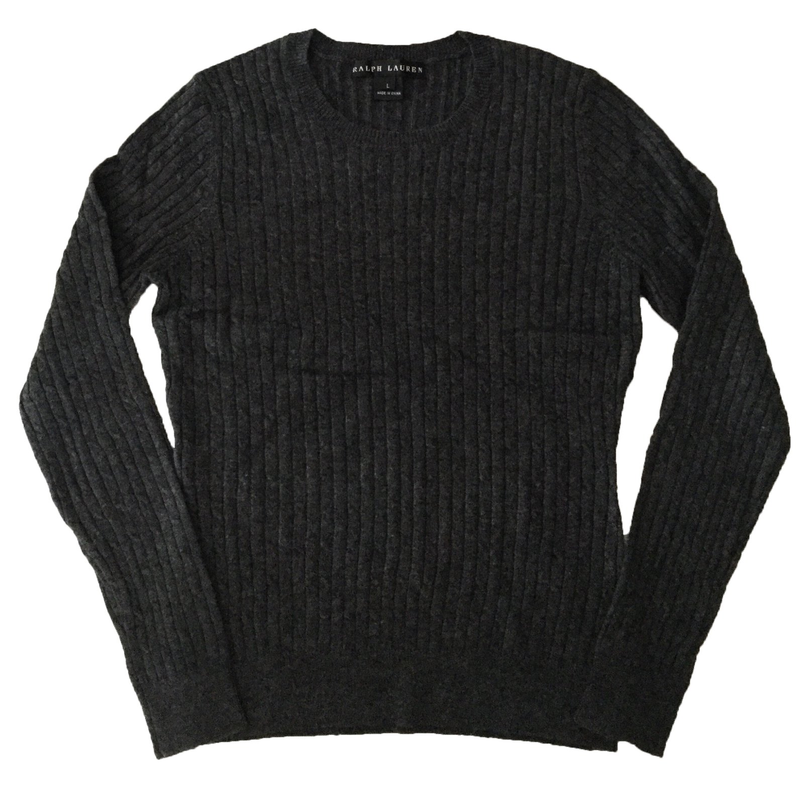 Ralph Lauren Knitwear Grey Cashmere ref.53451 - Joli Closet