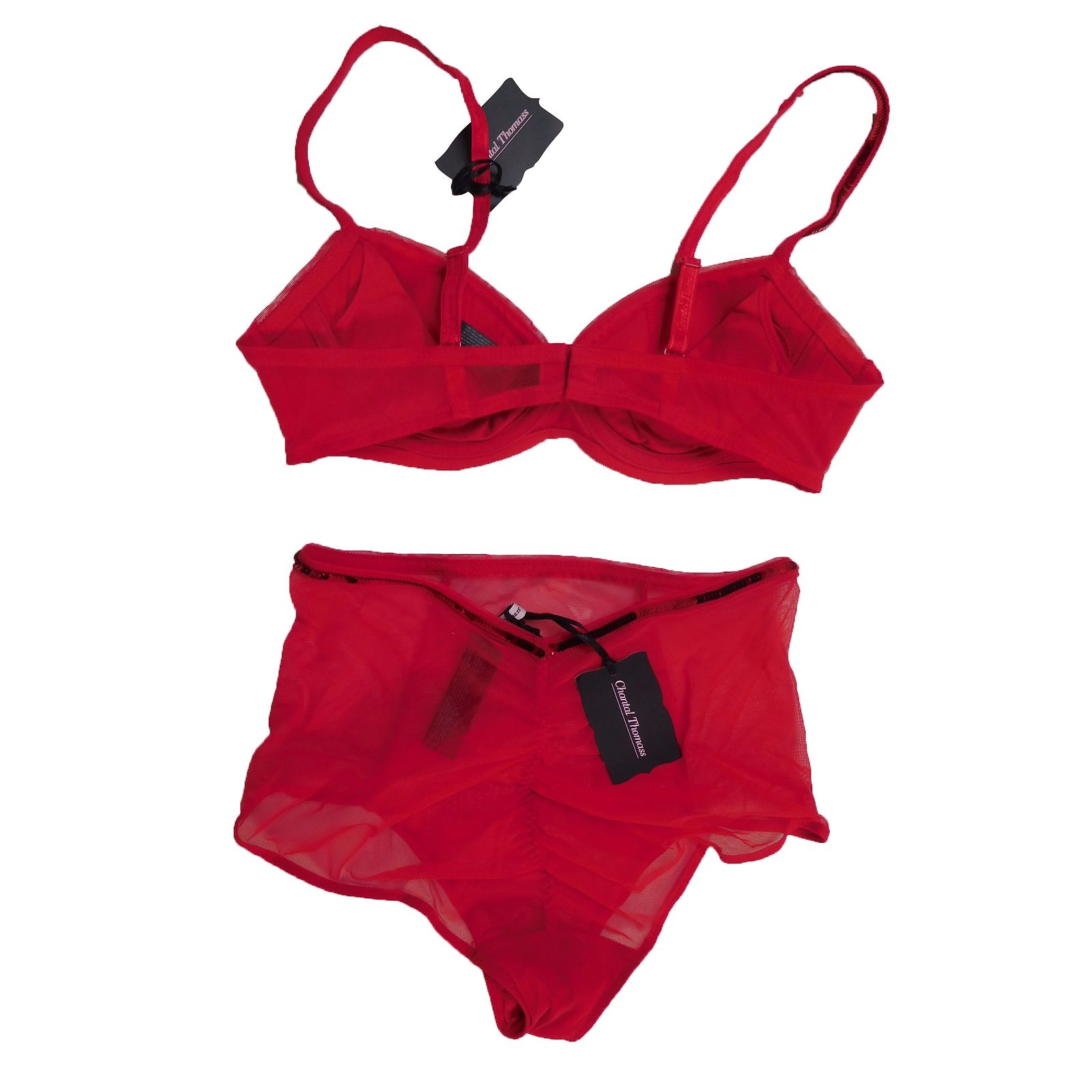 Parure De Sous-vêtements Chantal Thomass - 85B (Boxer 42 / String 38-40) - Neuf Avec Étiquettes