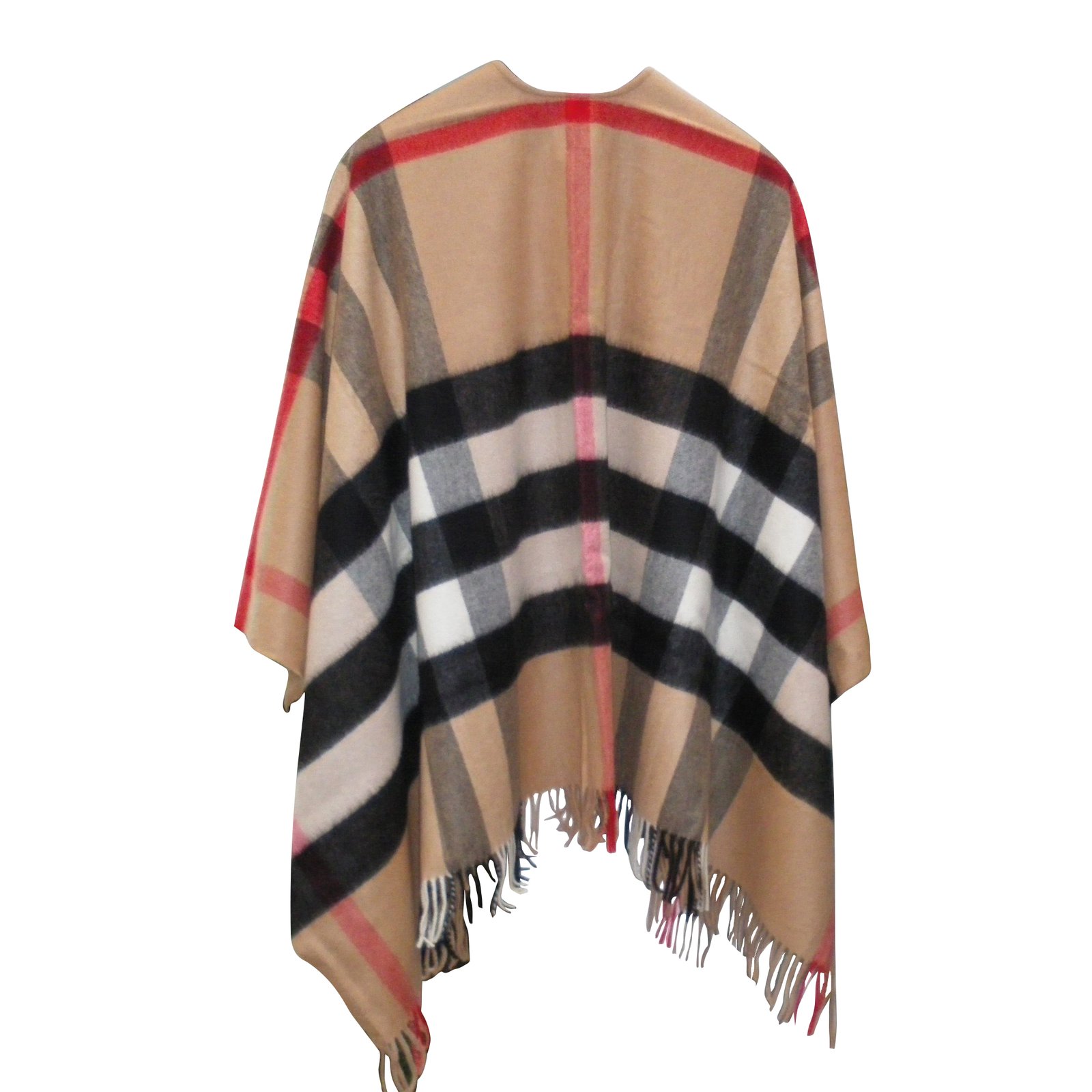 Burberry Poncho Multiple colors Cashmere ref.54589 - Joli Closet