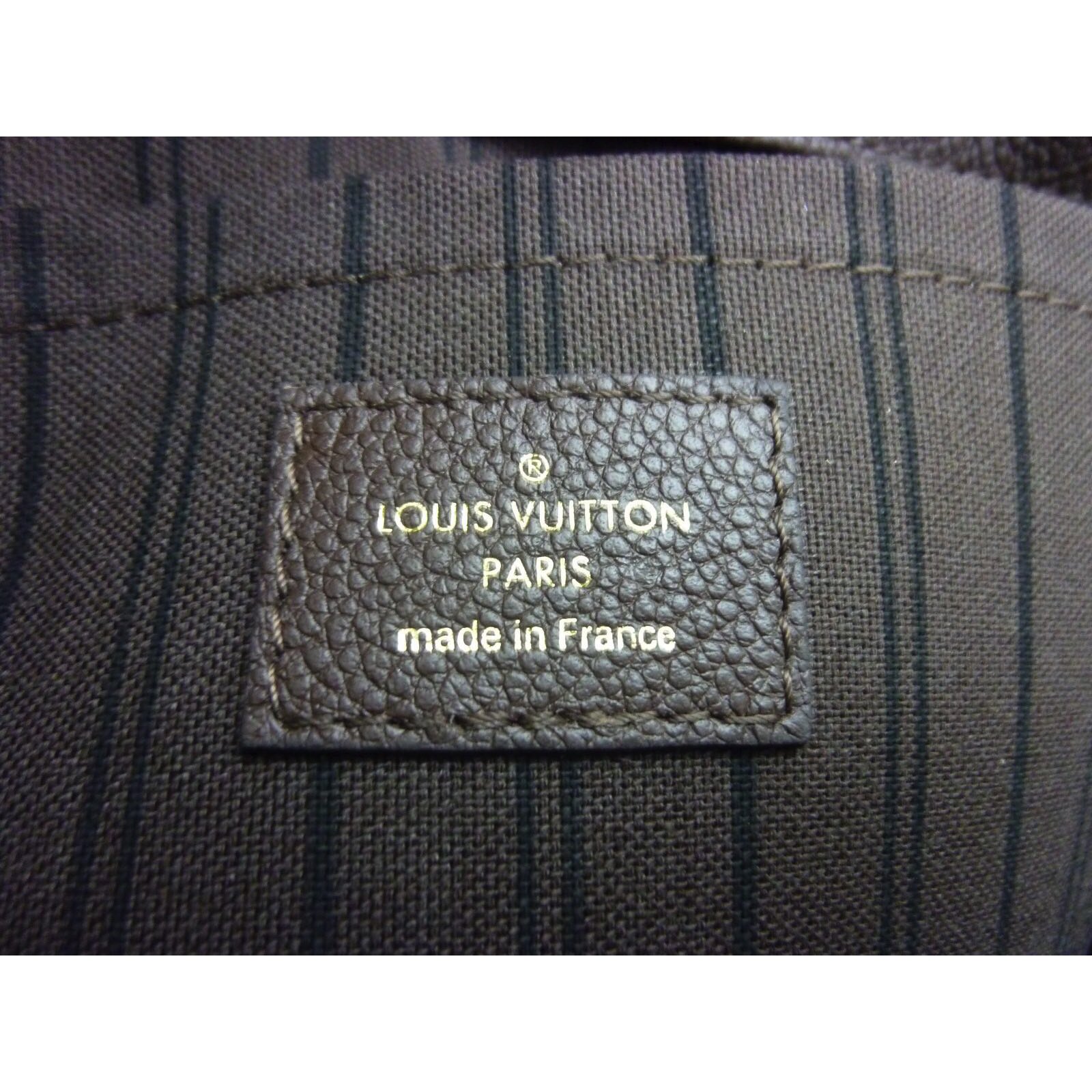Louis Vuitton Montaigne GM Brown Leather ref.55402 - Joli Closet