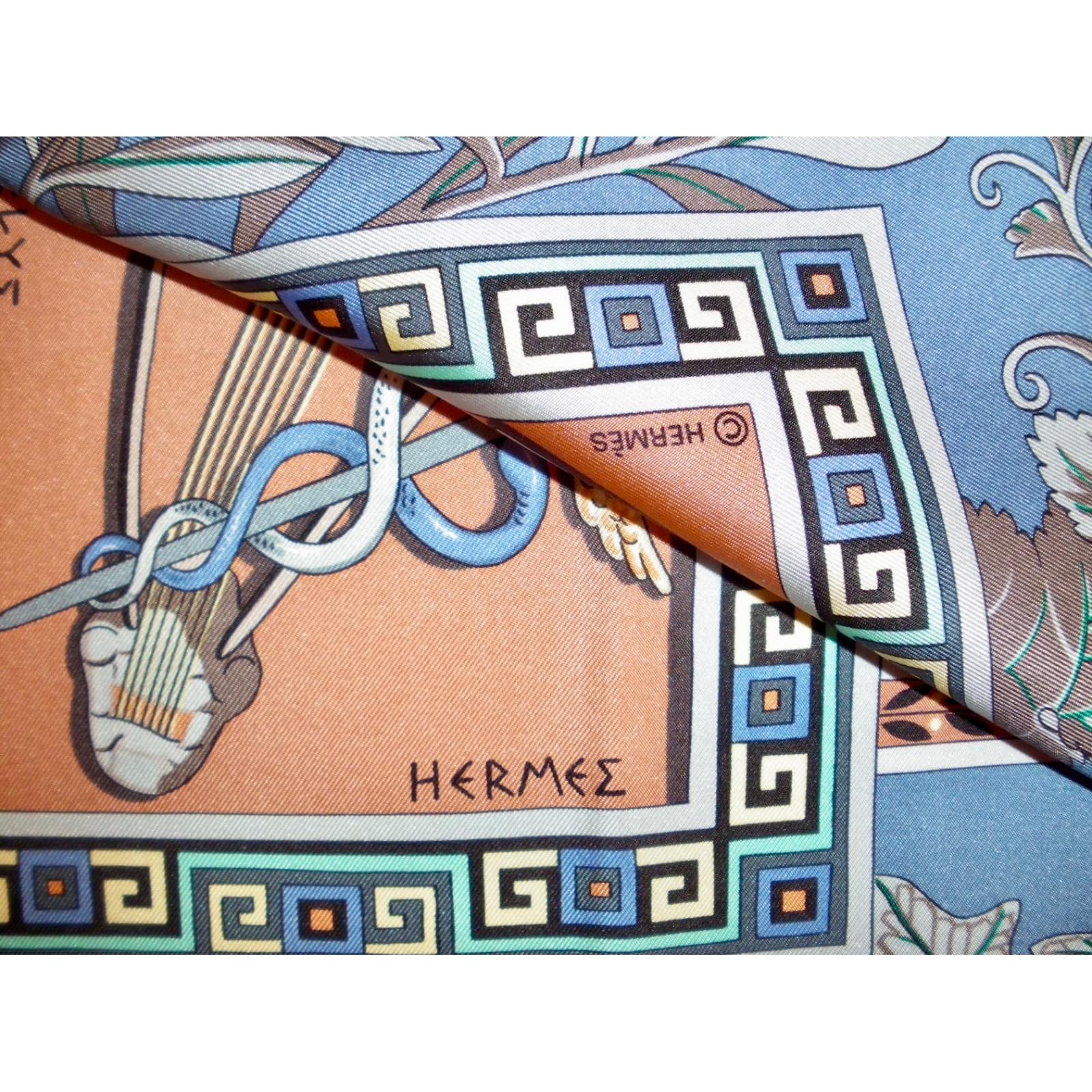 Hermès MUSIQUE des DIEUX Scarves Silk Multiple colors ref.55463 - Joli Closet