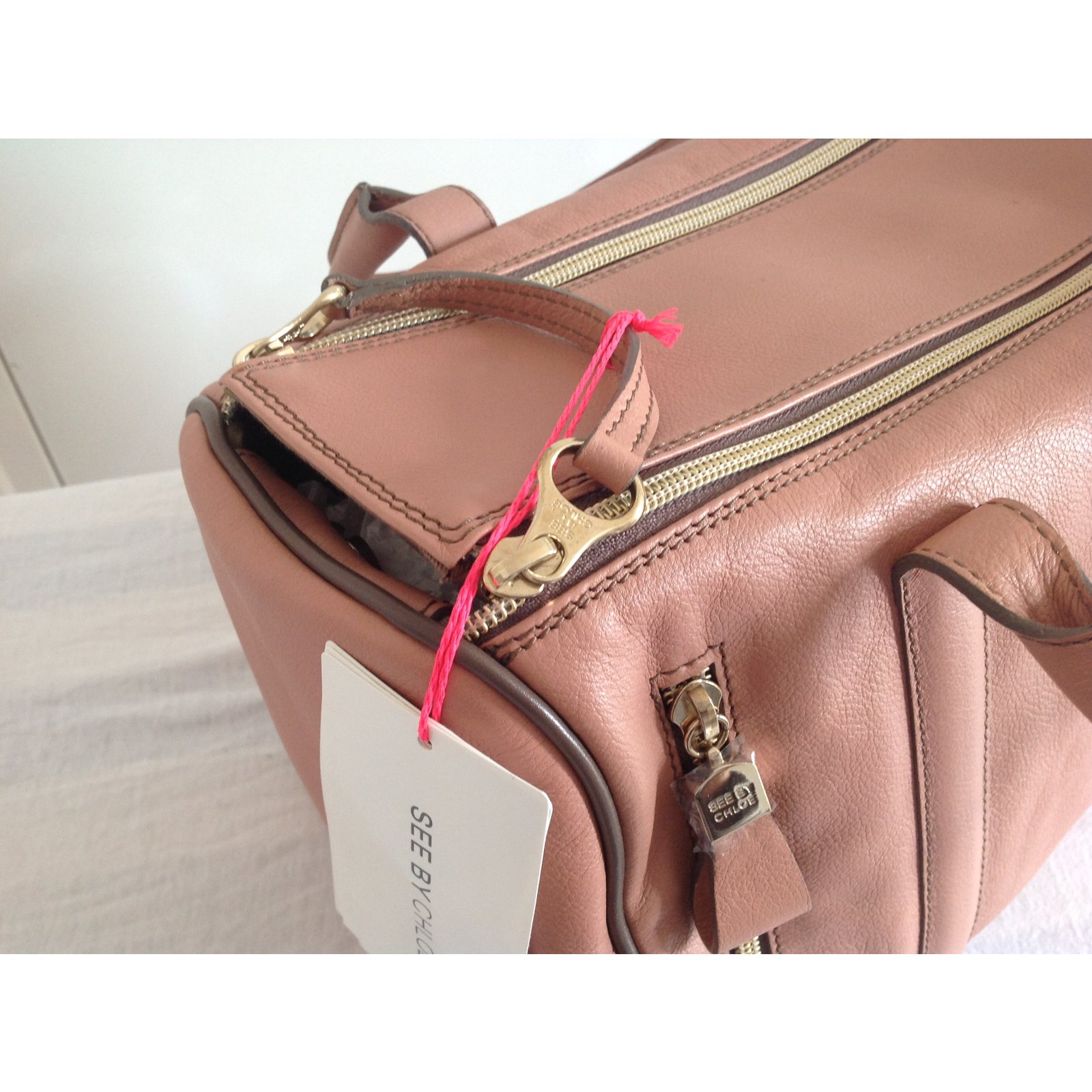 see by chloe pink bag