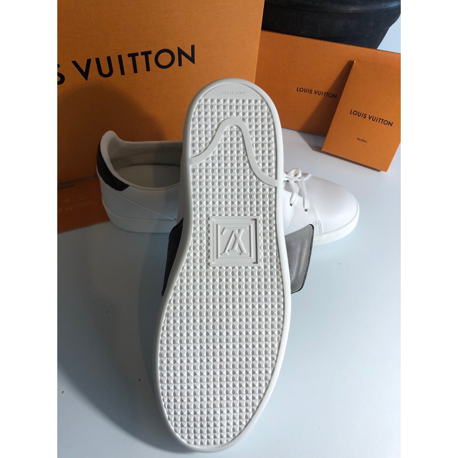 Louis Vuitton Pont Neuf White Leather ref.518267 - Joli Closet