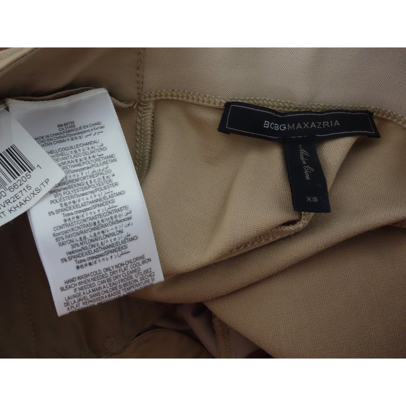 Bcbg Max Azria Pants leggings Beige ref.56639 Joli Closet