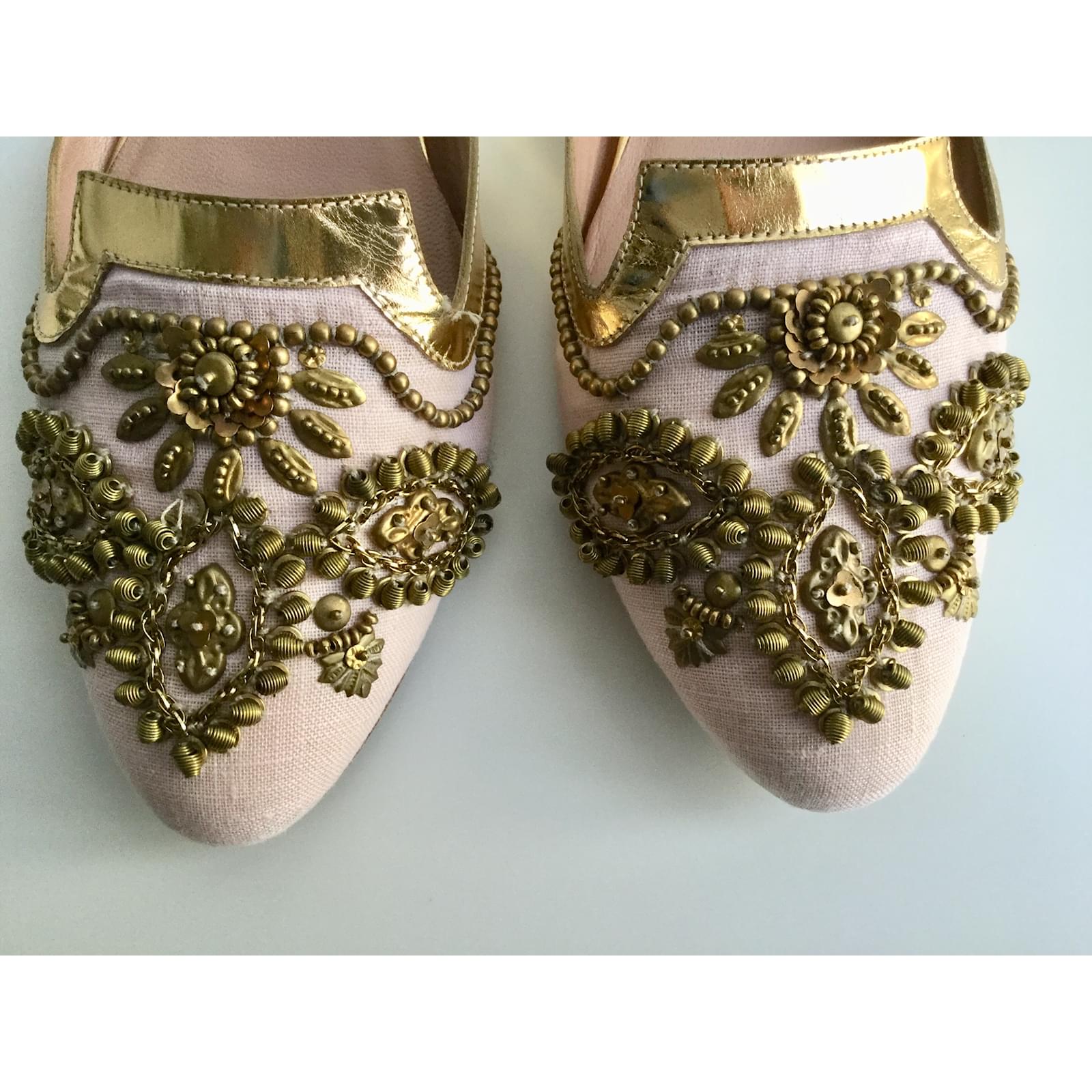 oscar de la renta mules
