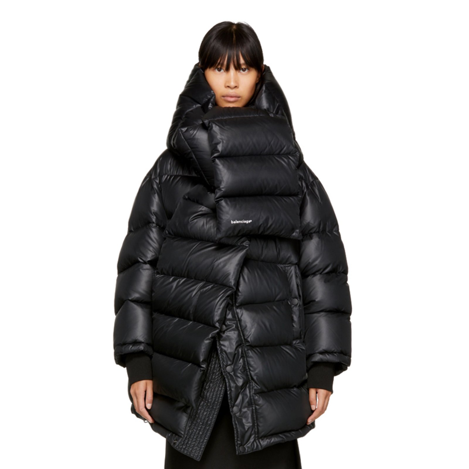 Balenciaga outspace outerspace puffer jacket Black Nylon ref.56840 ...