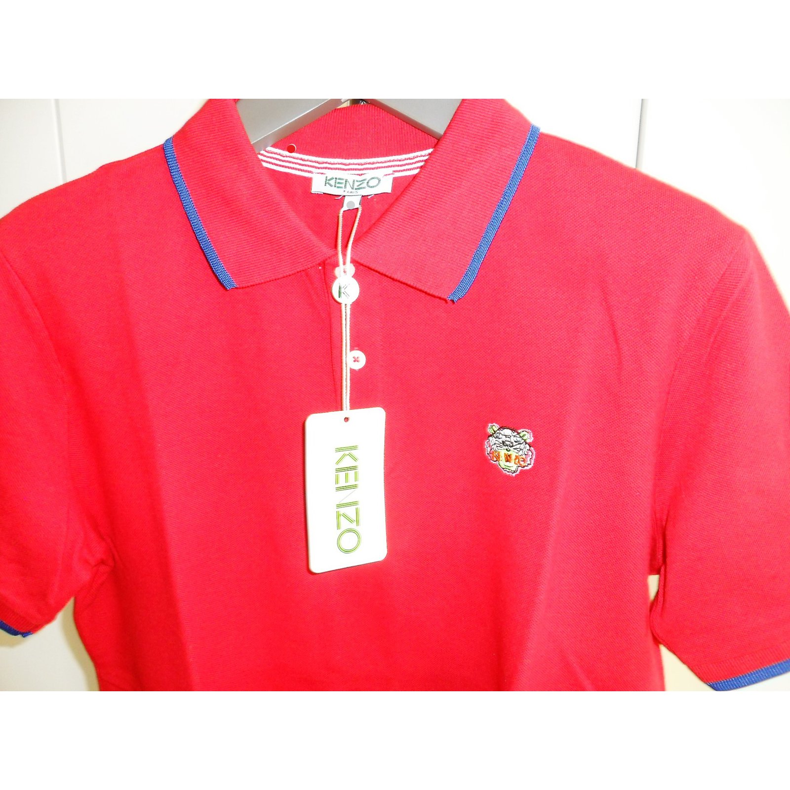 red kenzo polo