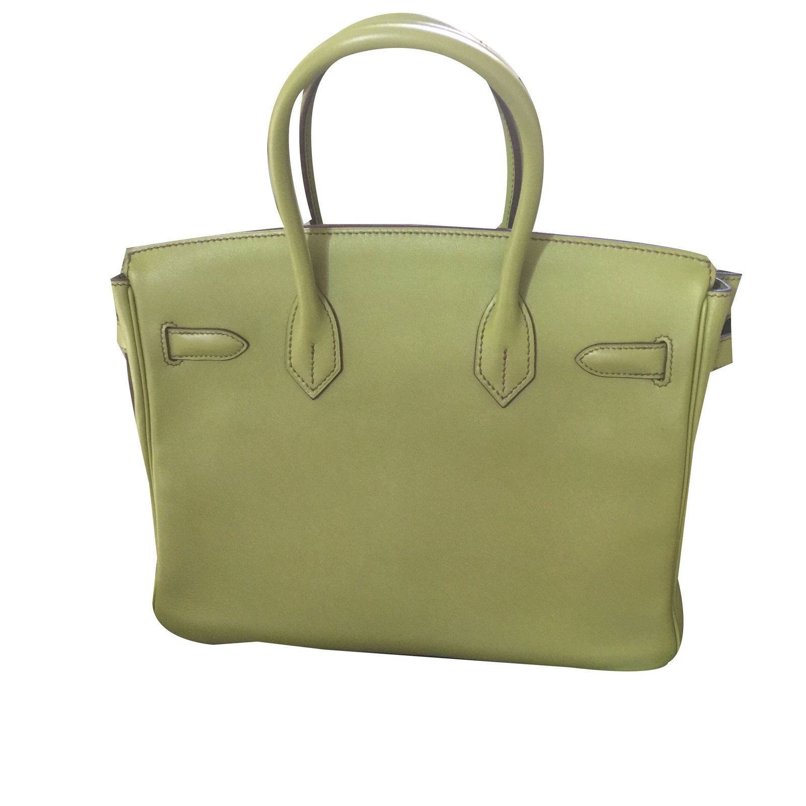Hermès Birkin 30 Green Leather ref.57649 - Joli Closet