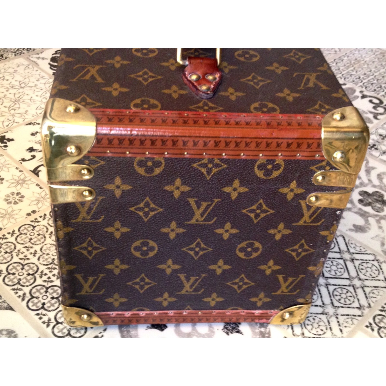 Louis Vuitton Couverture carnet de note Brown Cloth ref.470028 - Joli Closet