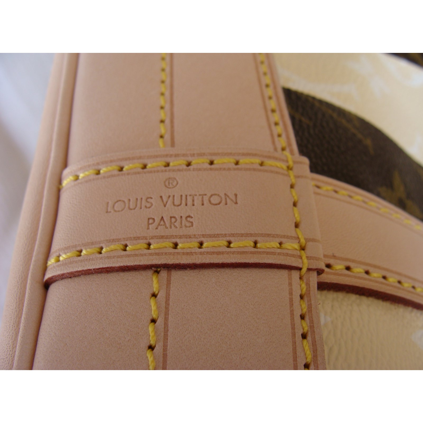 Louis Vuitton Monogram Rayures Noe Limited Editio Brown ref.57972 - Joli  Closet