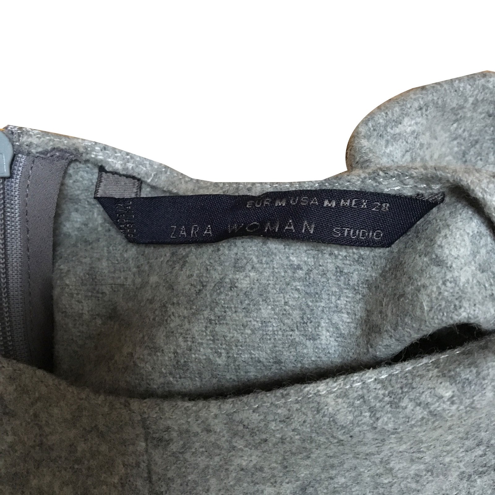 Zara Tops Grey Wool ref.58212 - Joli Closet