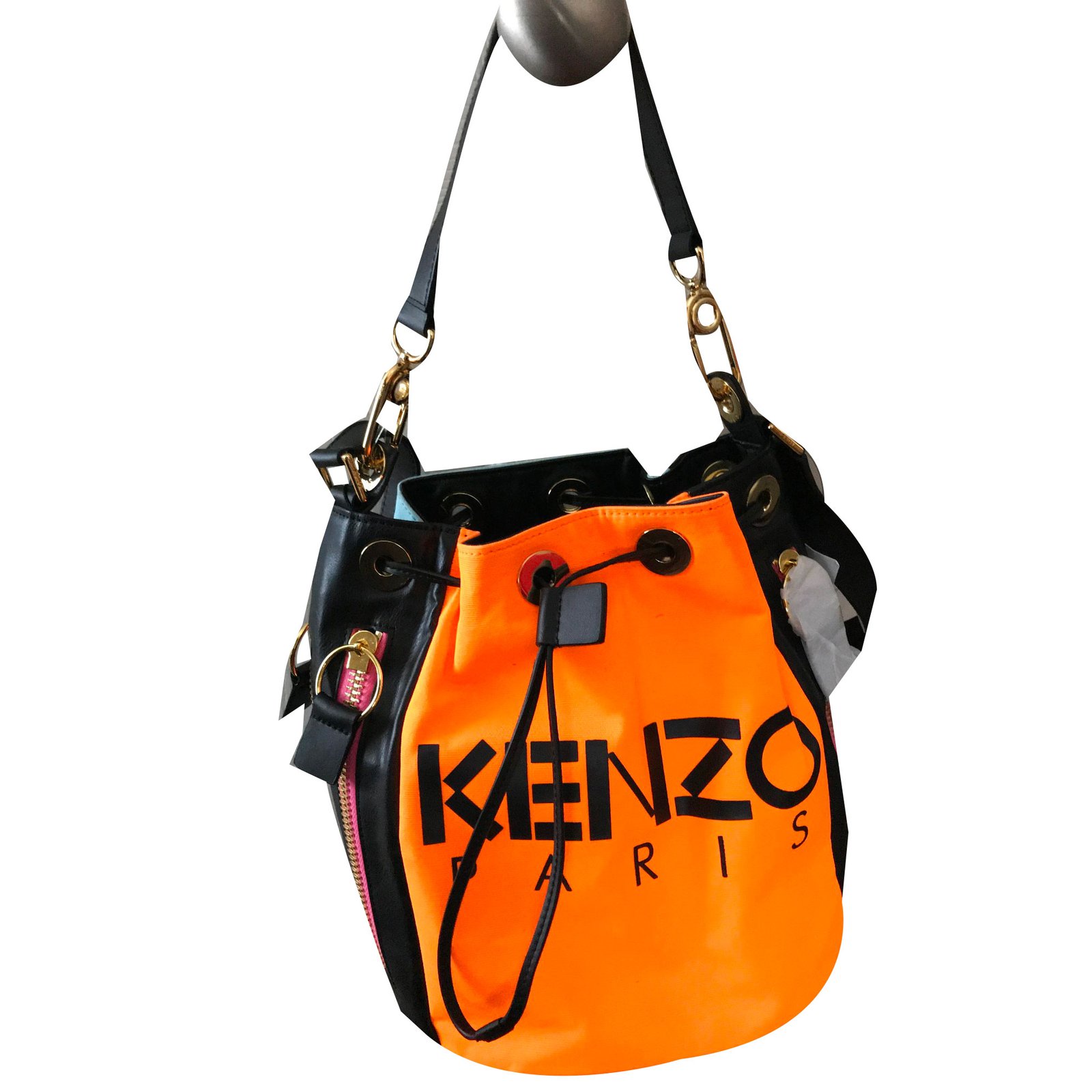 kenzo orange bag