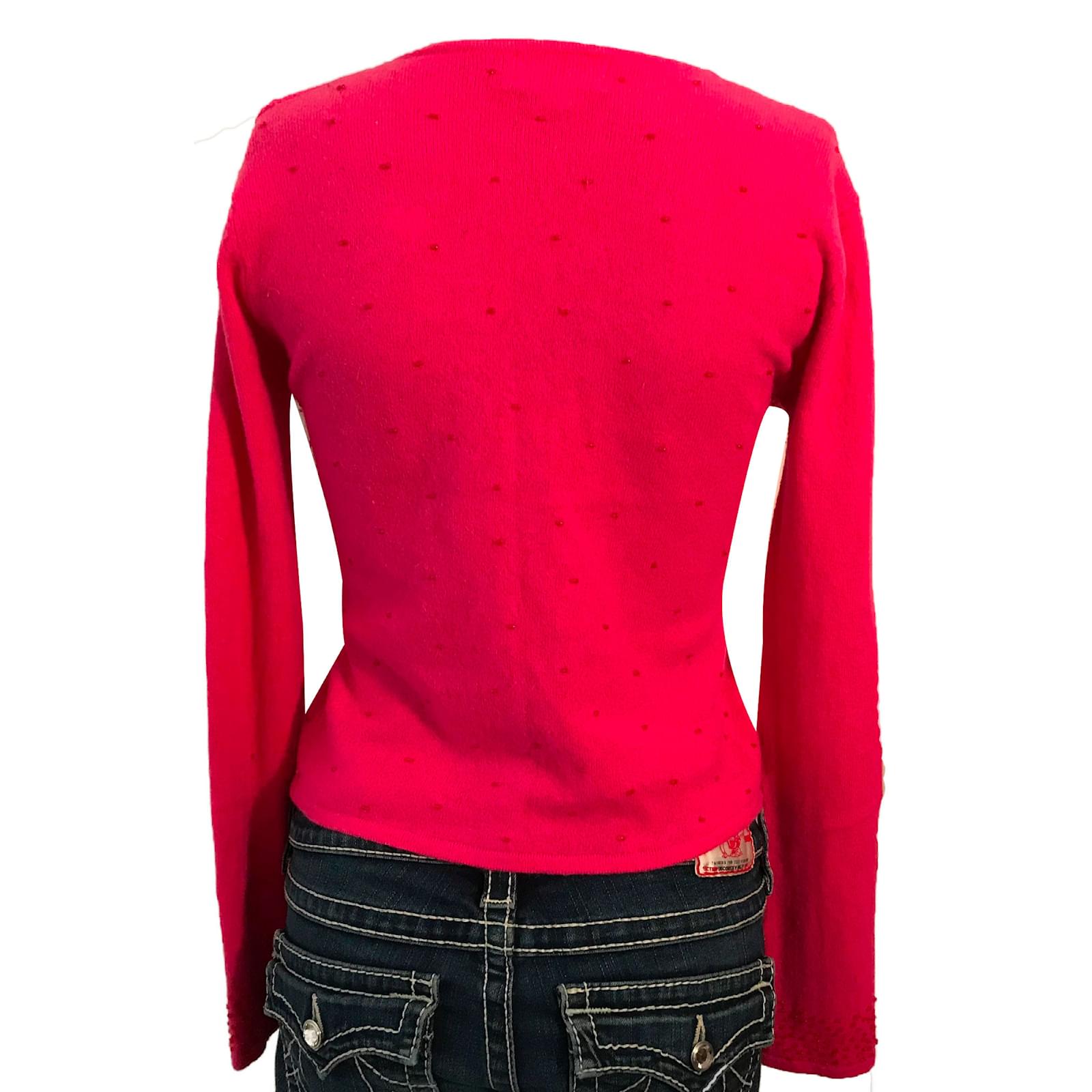 Pull Gilet René Derhy Collection Originale - Femme Taille 38 (S) - Multicolore Maille Coton