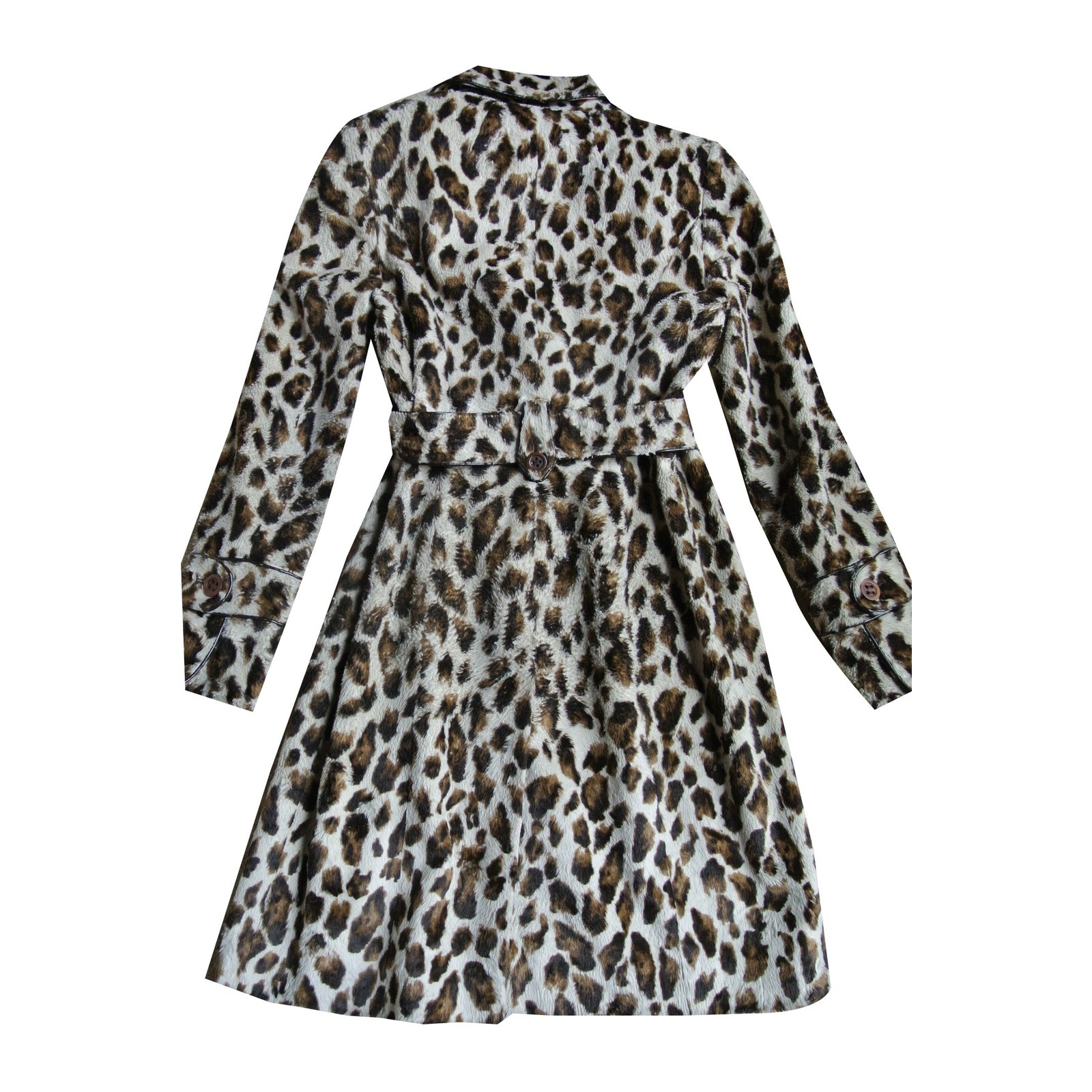 Karen Millen Coats, Outerwear Leopard print Cotton ref.59128 - Joli Closet