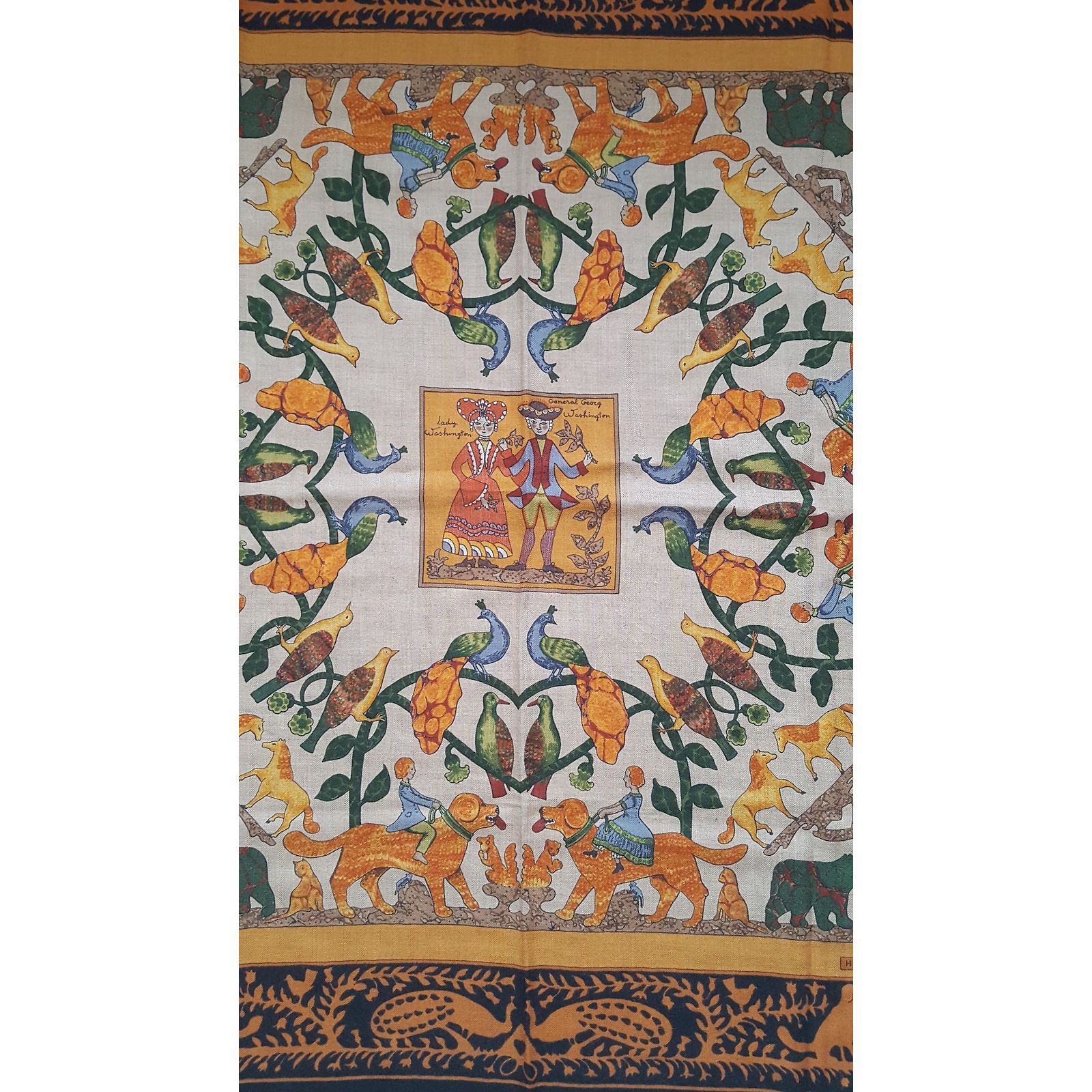 Foulard Carré En Cachemire Vintage – Motif Paisley Multicolore 27 Pouces – Pour Femme
