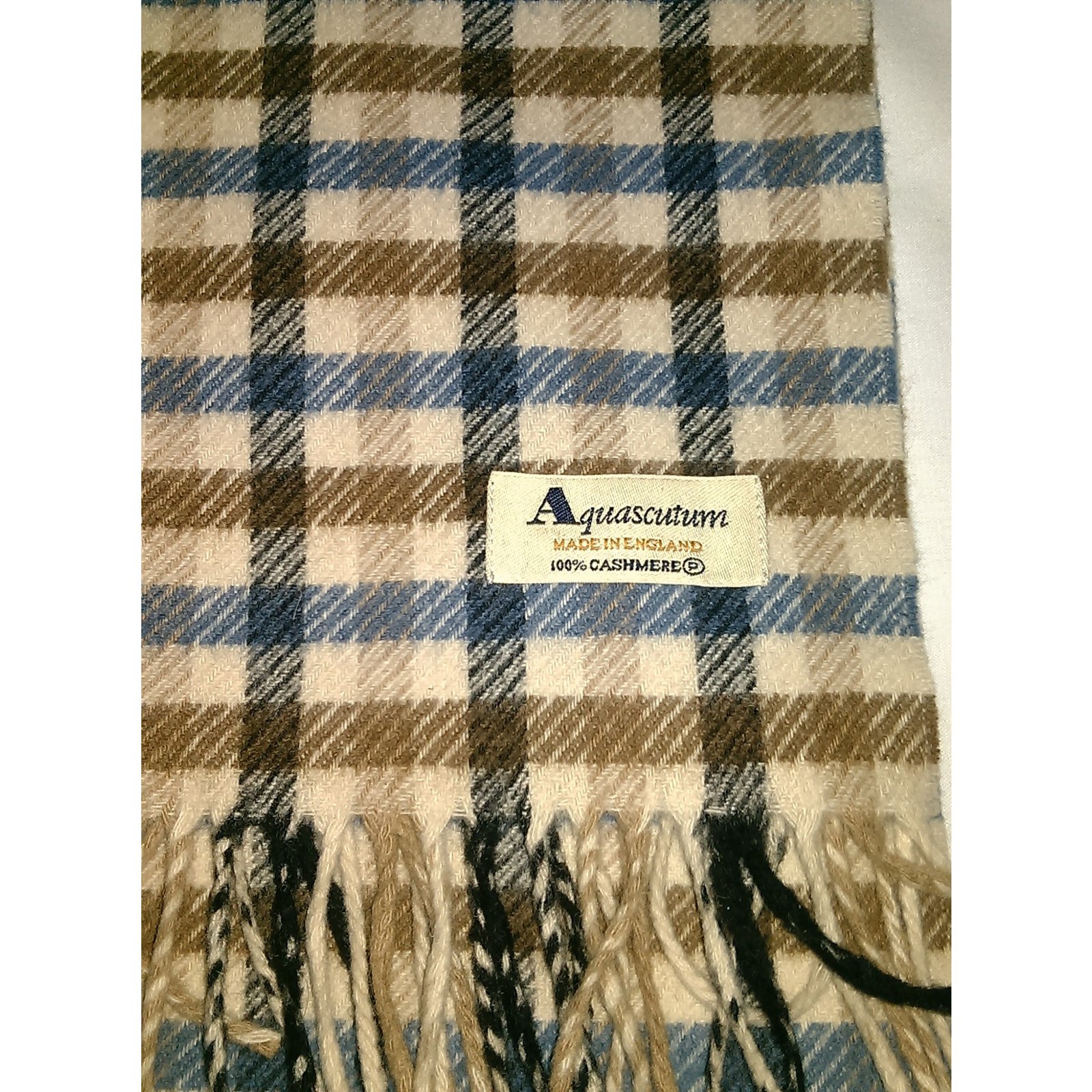 aquascutum scarf cashmere