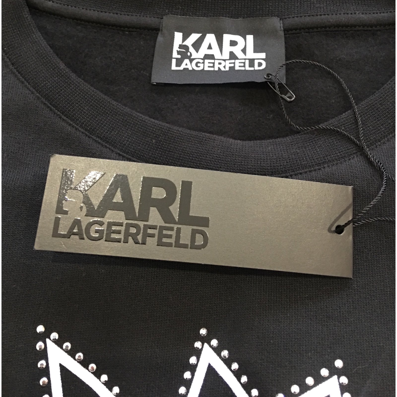Karl Lagerfeld Knitwear Black Cotton ref.59624 - Joli Closet