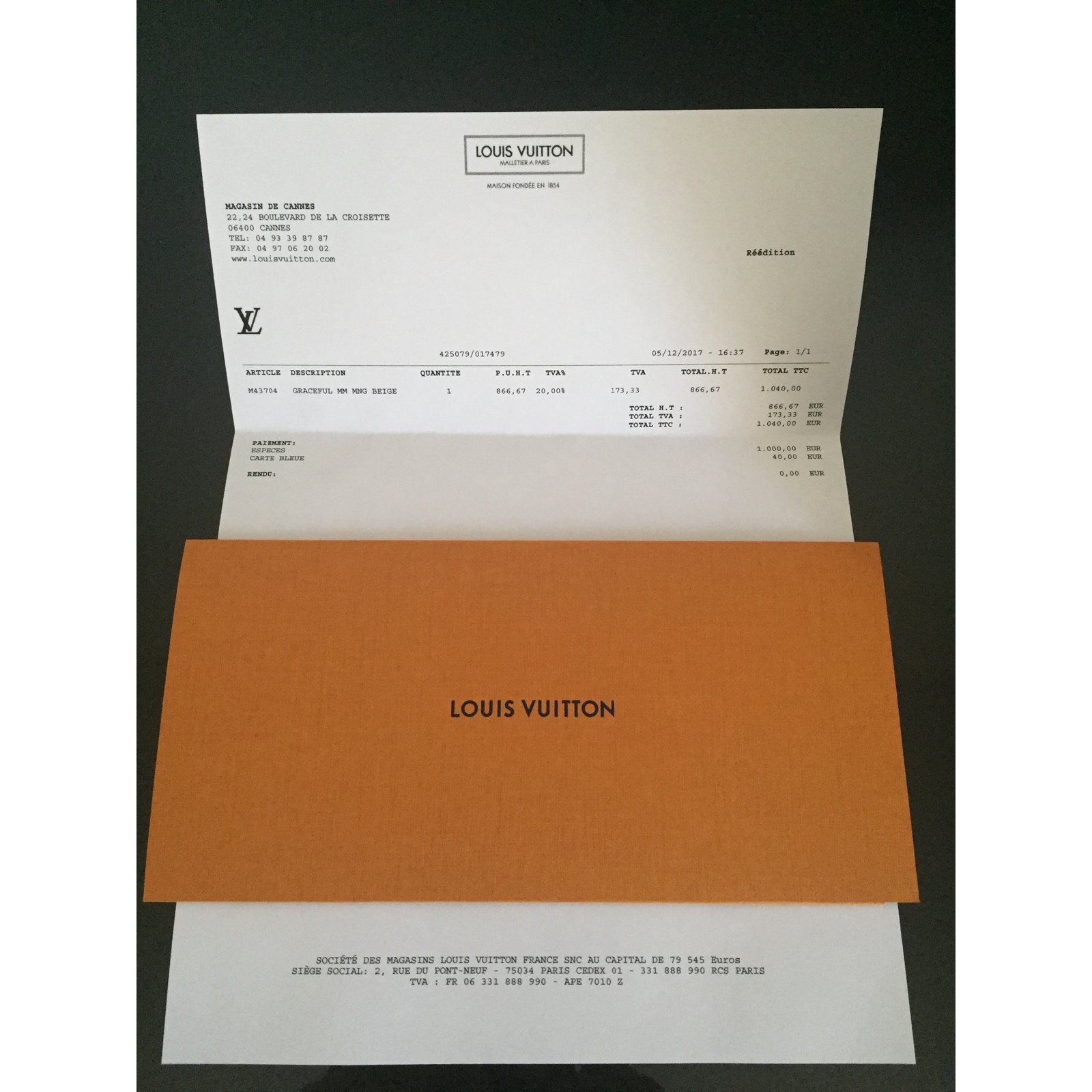 Sacs à main Louis Vuitton GRACEFUL Cuir,Toile Marron foncé ref.59700 - Joli Closet