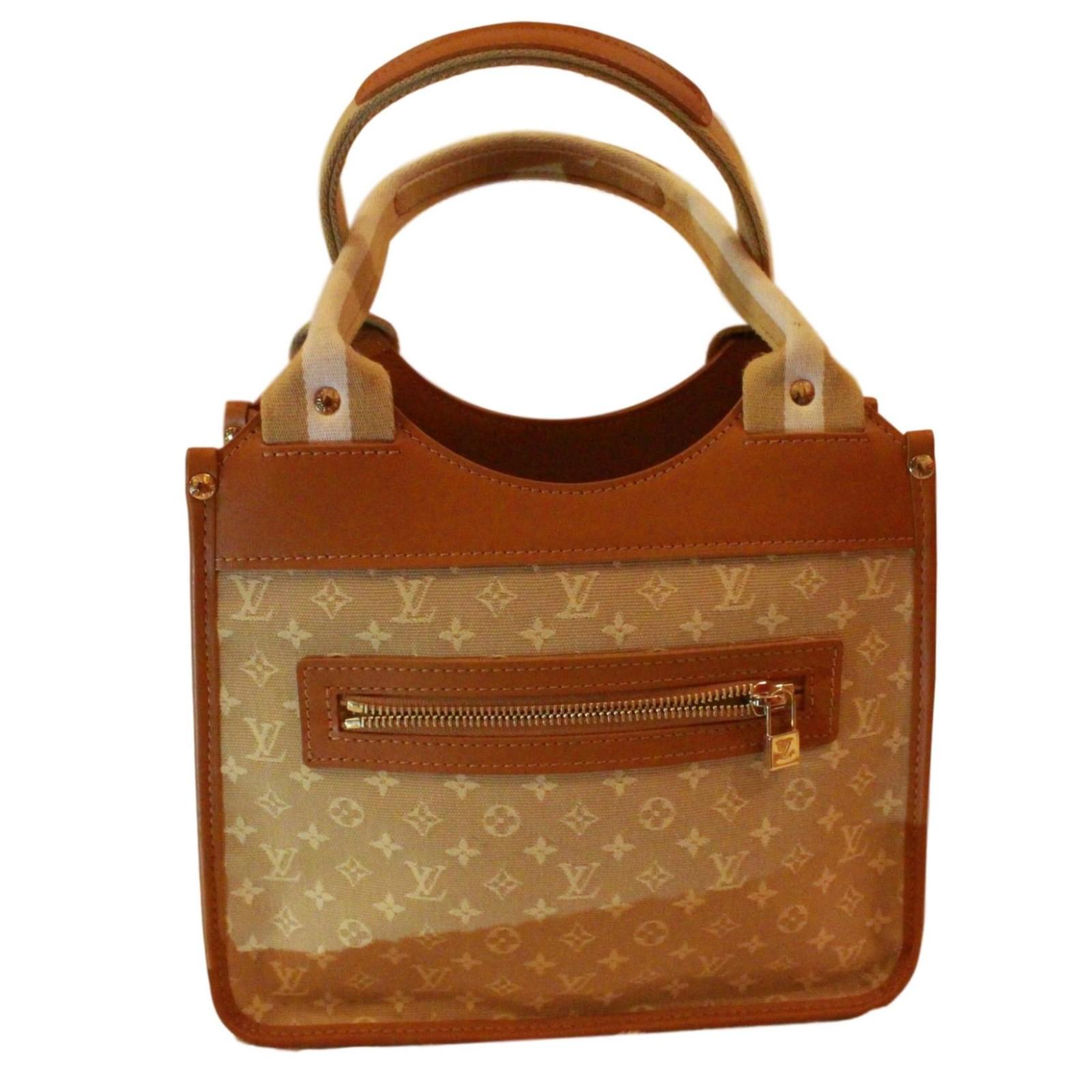 Louis Vuitton Beige Mini Monogram Sac Kathleen Tote Louis Vuitton