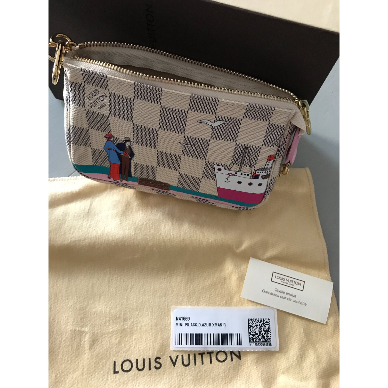 Louis Vuitton ILLUSTRE Transatlantic Mini Pochette Accessoires