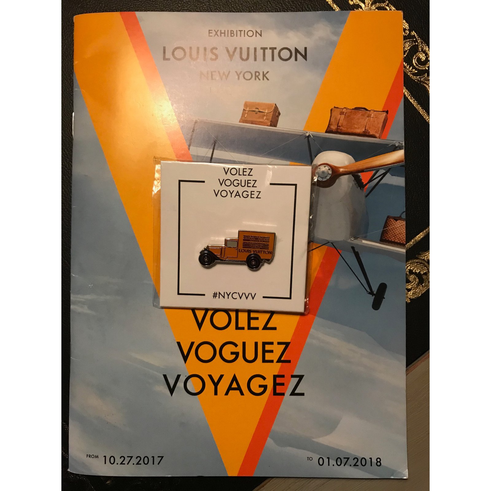 Louis Vuitton Pin Exhibit Limited Edition Truck Pin | NEW