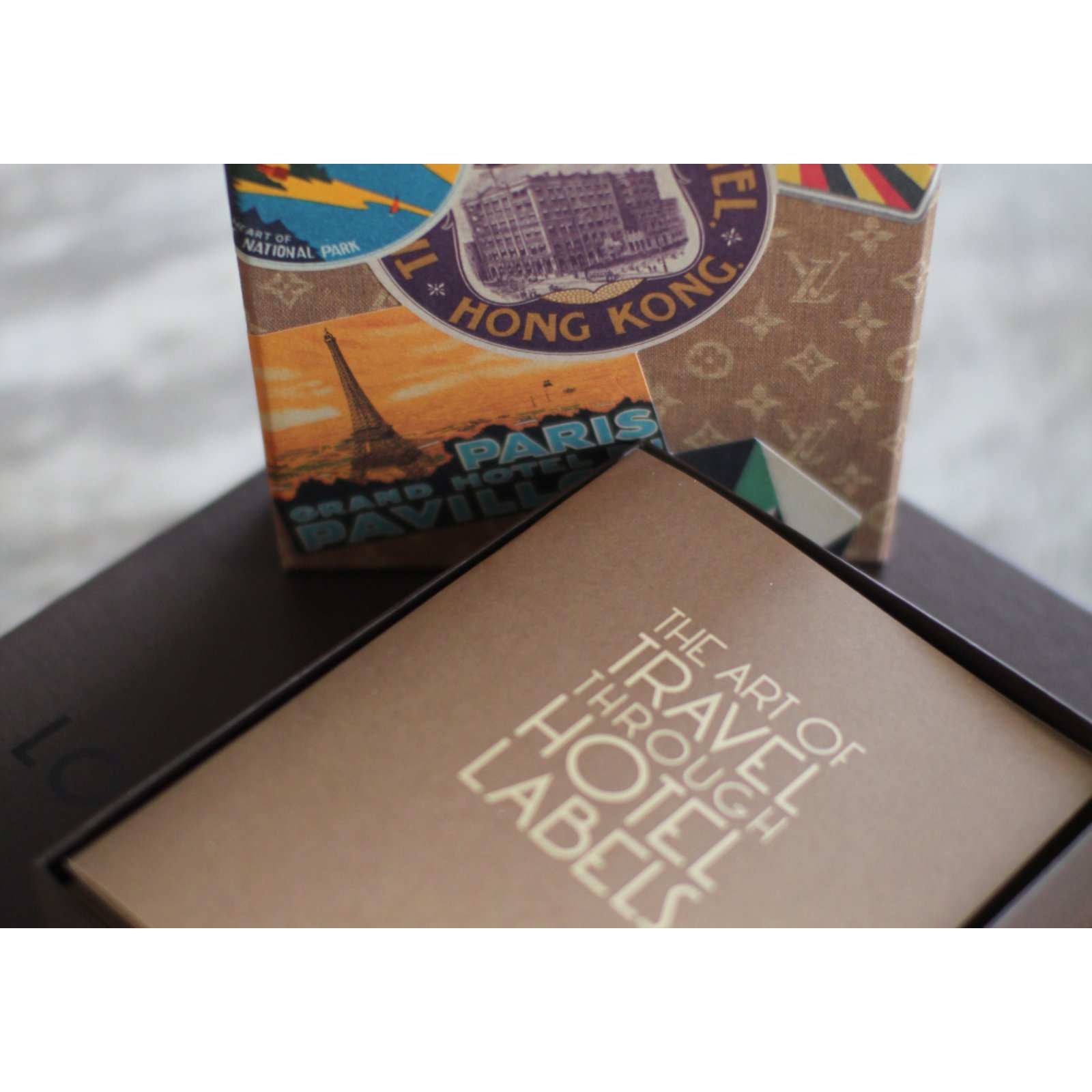 Louis Vuitton R07945 OCEAN LINERS LABELS POSTCARD BOX - The Attic Place