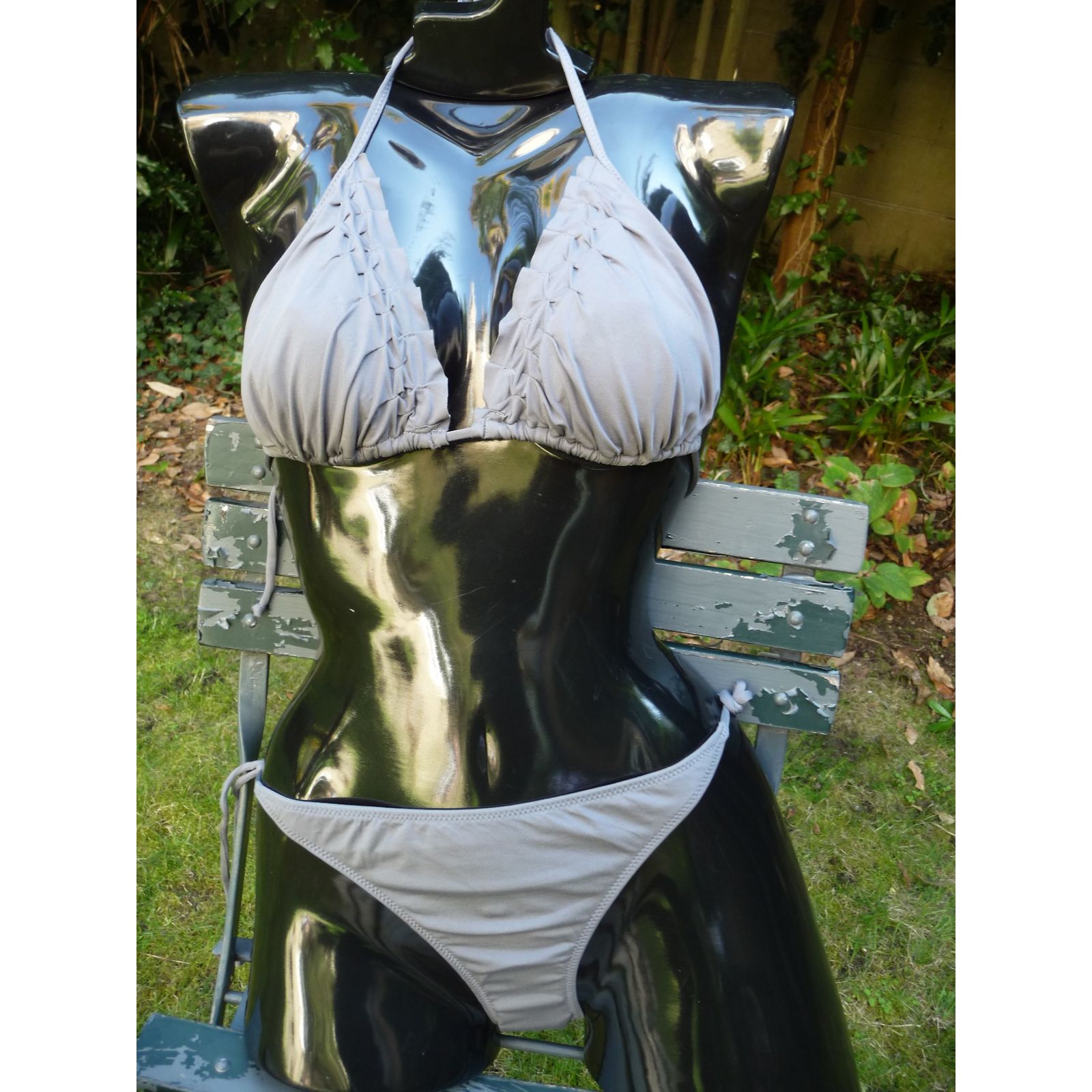 Maillot De Bain 2 Pièces La Perla Taille 40 Rouge - Neuf Avec étiquettes, Haut à Armatures Perlé