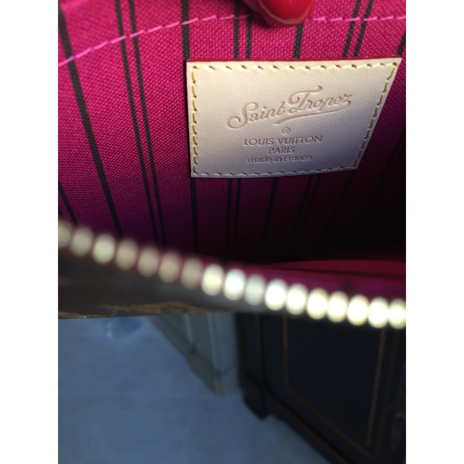 Louis Vuitton Neverfull MM Limited Edition Saint Tropez Multiple colors  ref.61155 - Joli Closet