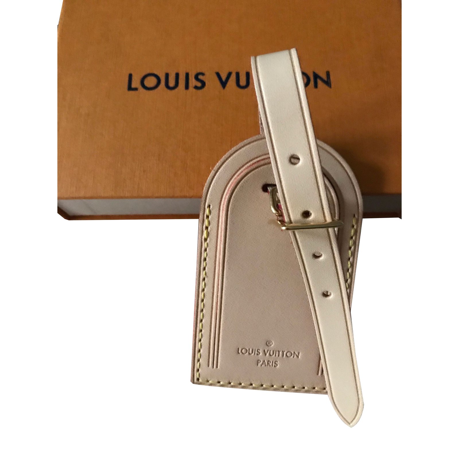 Louis Vuitton Large luggage tag hot stamping Brooklyn Bridge