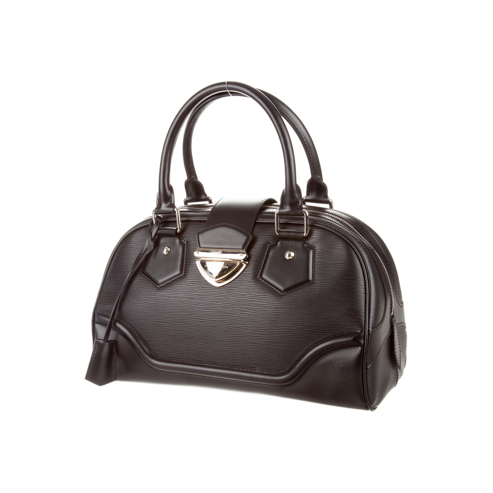 Louis Vuitton, Bags, Louis Vuitton Montaigne Bowling Bag Epi Leather Gm  Black