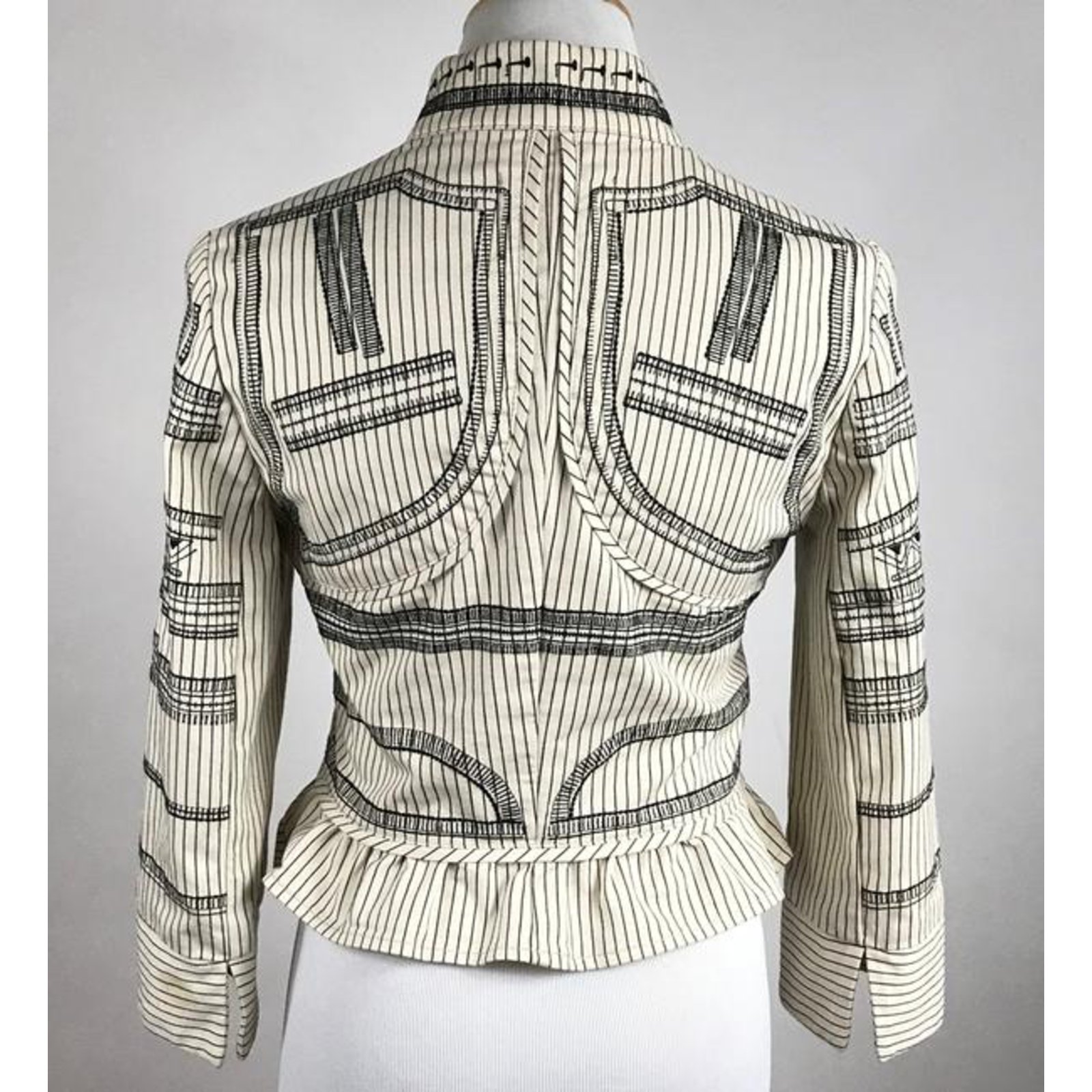 Kate Moss For Topshop Jackets Cream Cotton ref.62158 - Joli
