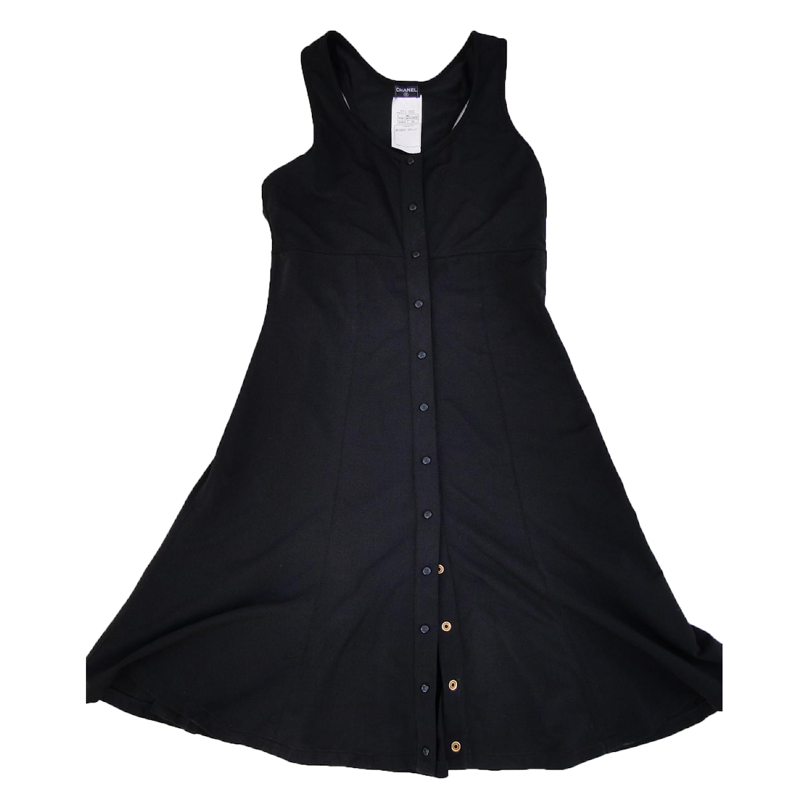 Chanel Dresses Black Polyamide ref.63265 Joli Closet