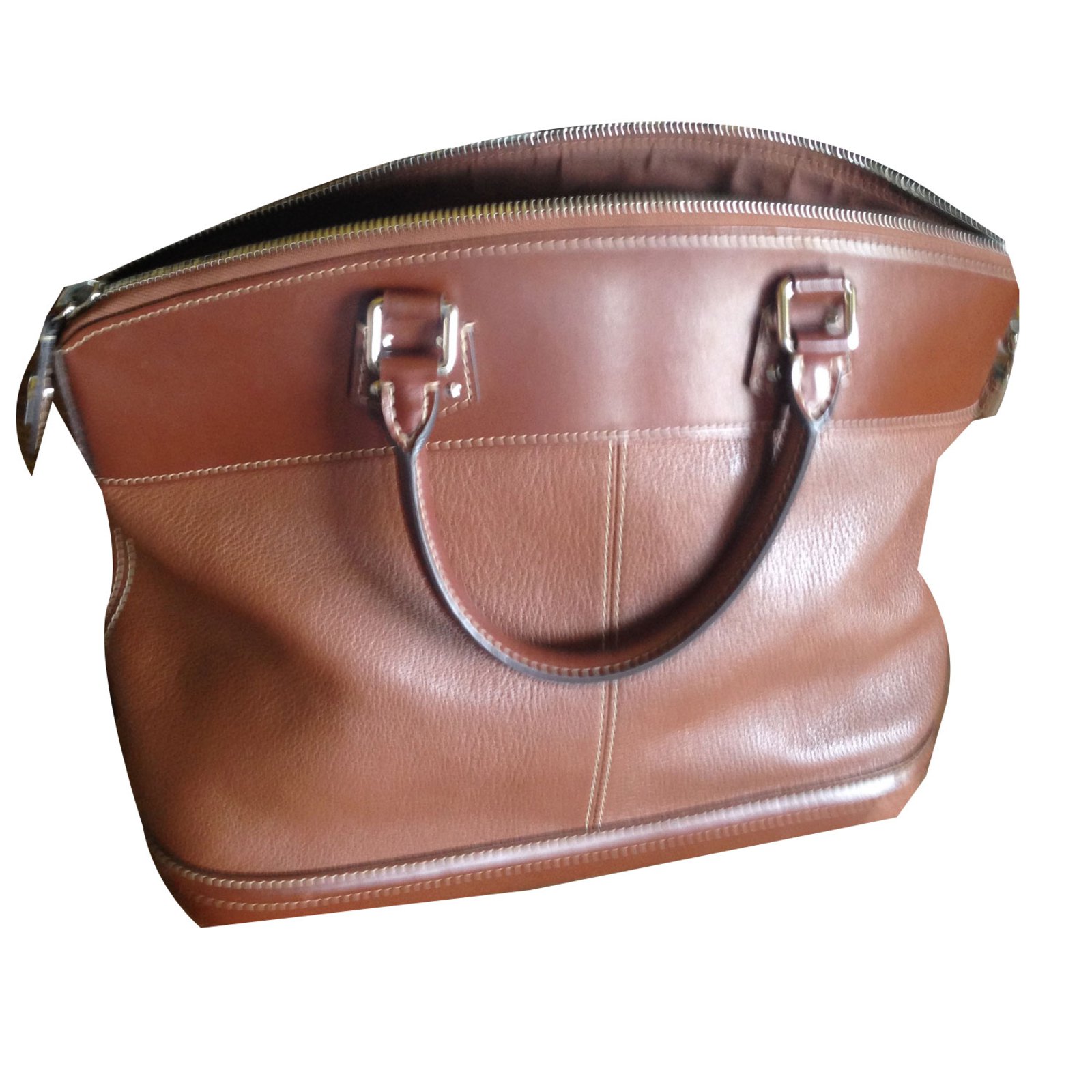 Louis Vuitton Suhali Lockit GM Brown Leather ref.64251 - Joli Closet