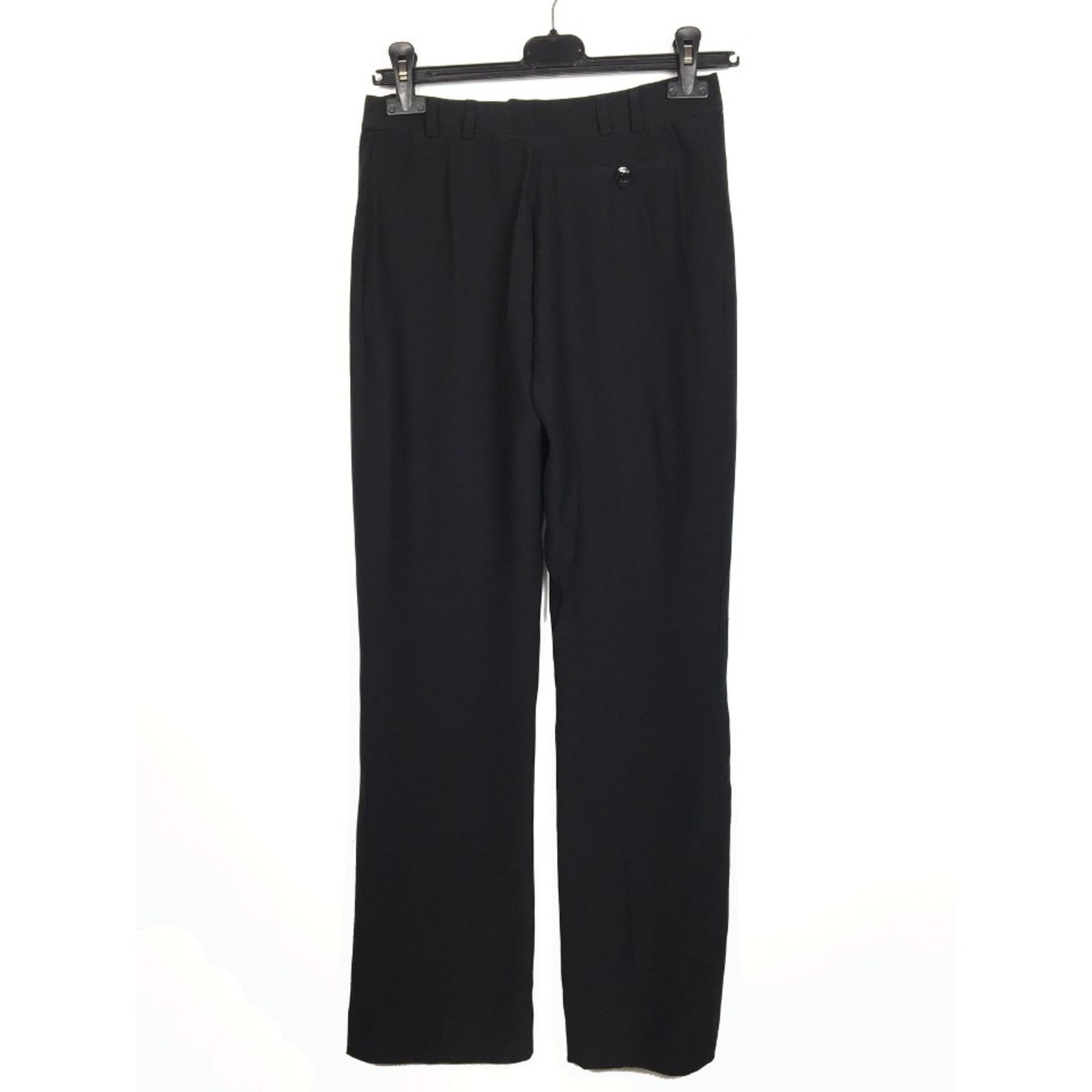 Emanuel Ungaro Silk black pantsuit ref.65729 - Joli Closet