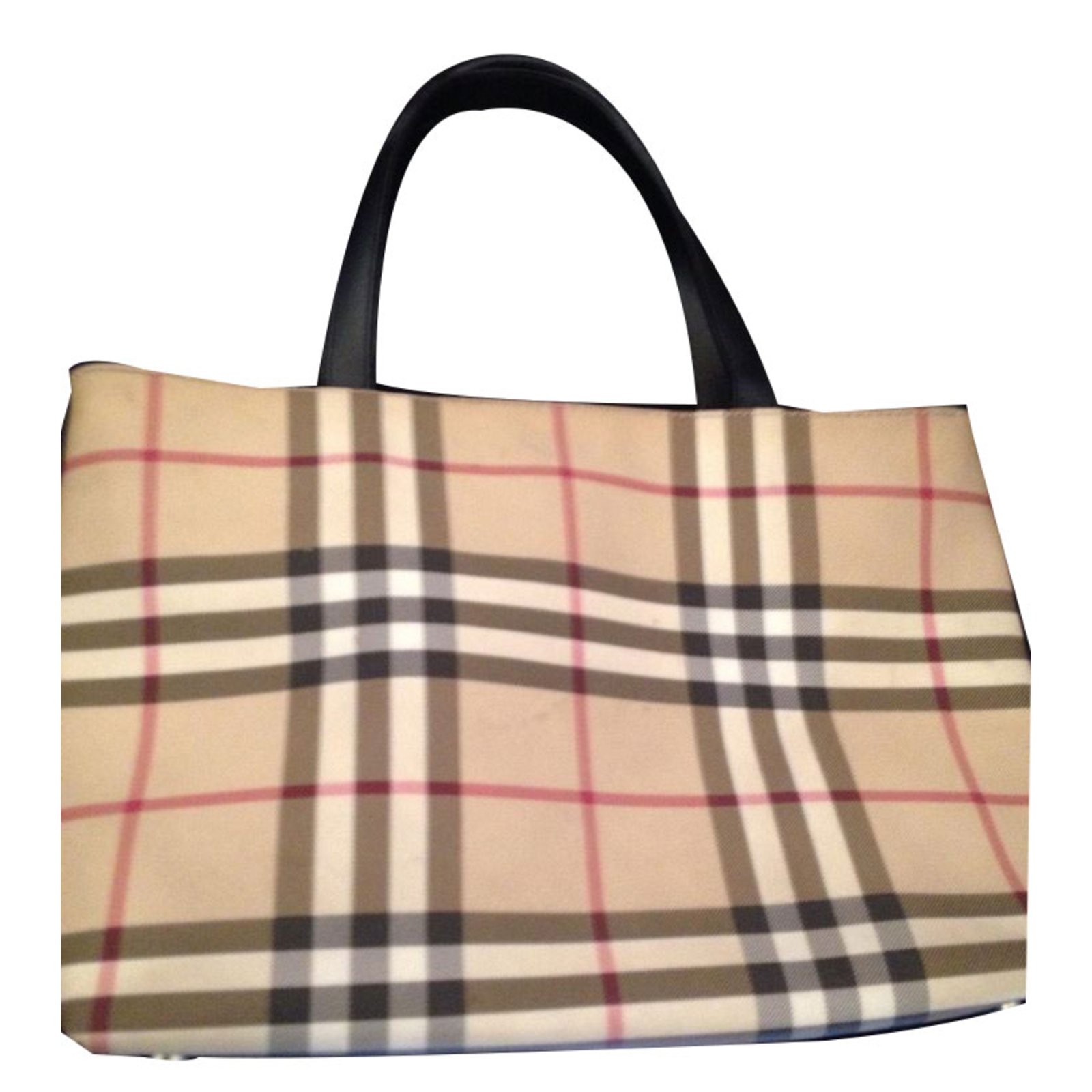 Burberry Handbags Handbags Cloth Beige 