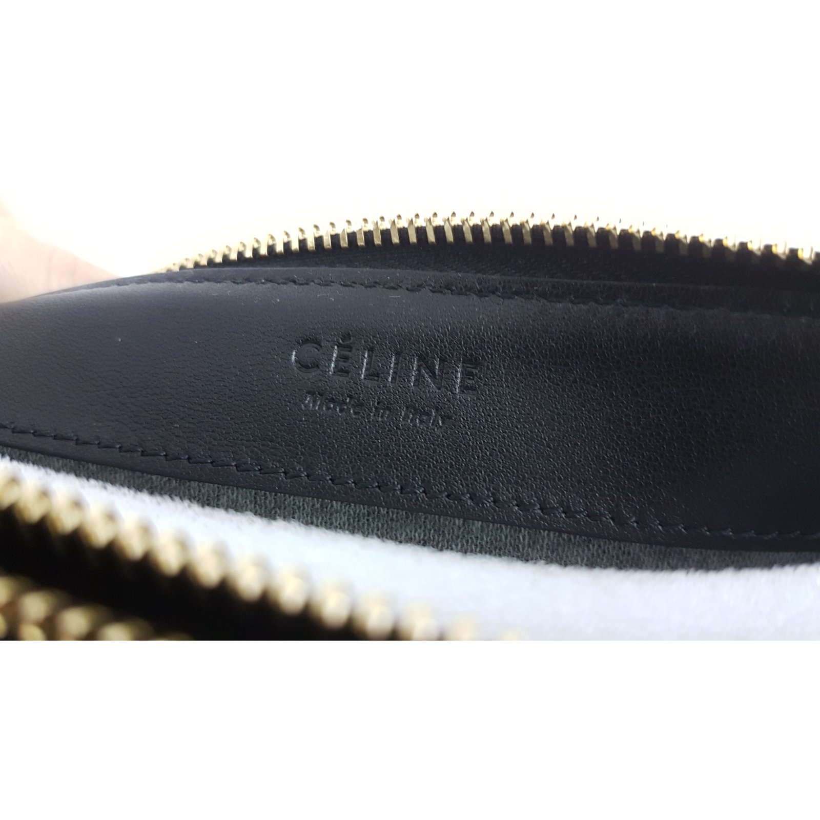 Céline Trio Black Leather ref.905053 - Joli Closet