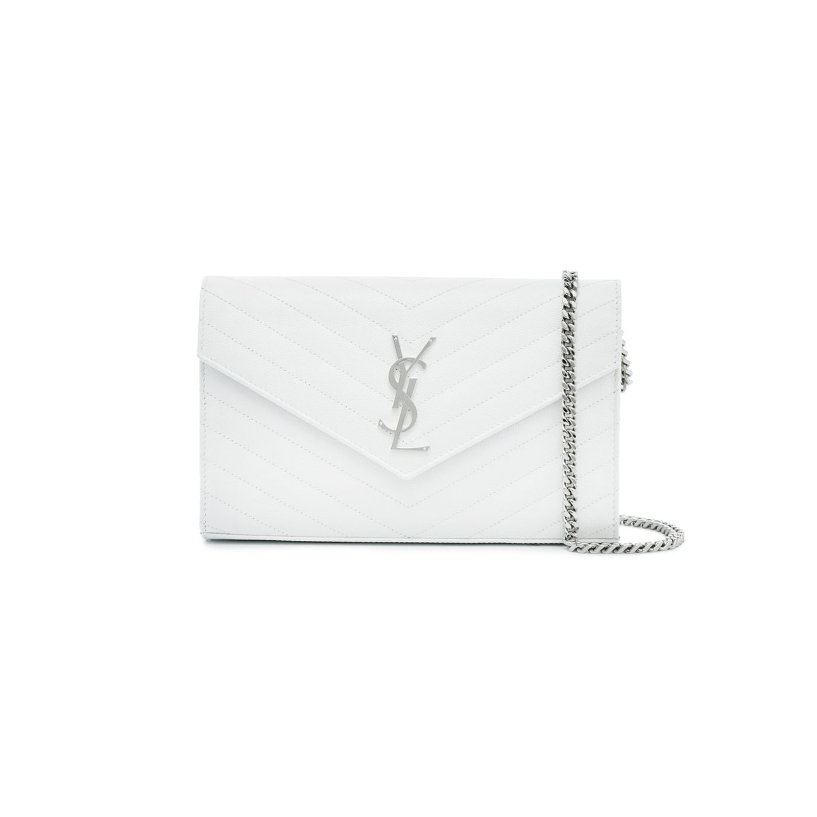 Yves Saint Laurent YSL White Taurillon Zip Leather Hobo Bag Pony-style  calfskin ref.466435 - Joli Closet