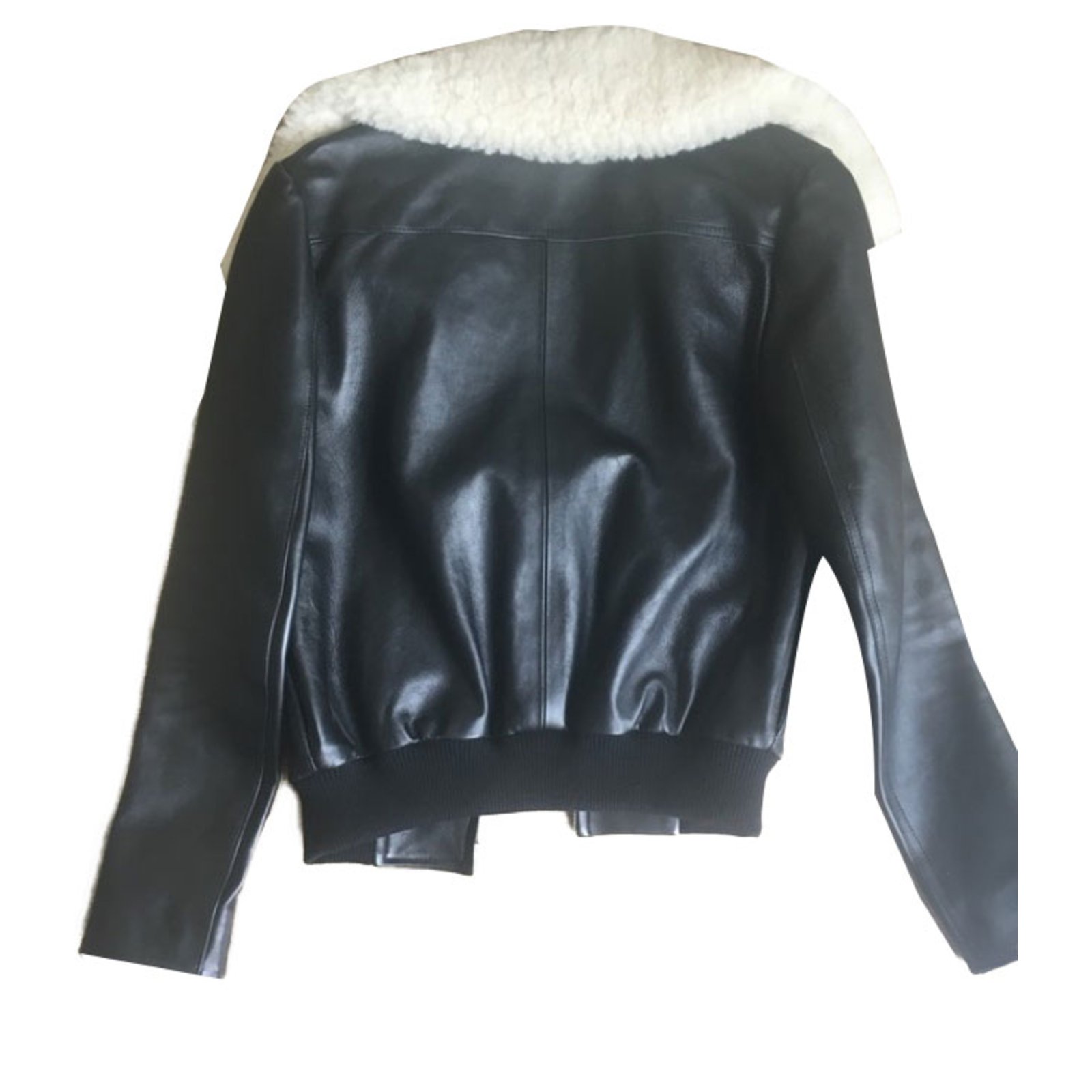 Balenciaga Jackets Black Wool Lambskin ref.67304 - Joli Closet