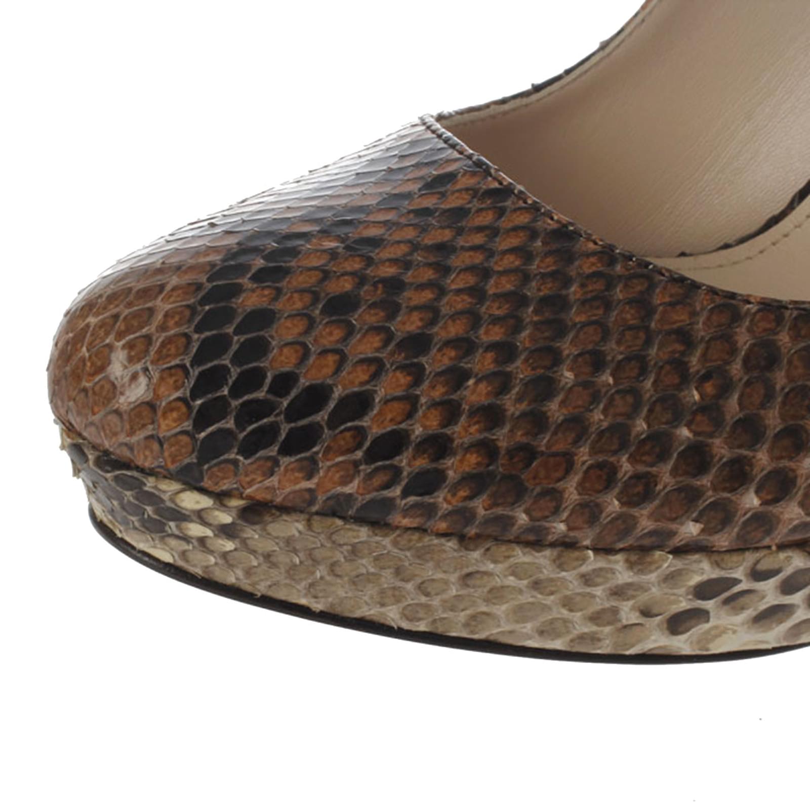 escarpins python zara