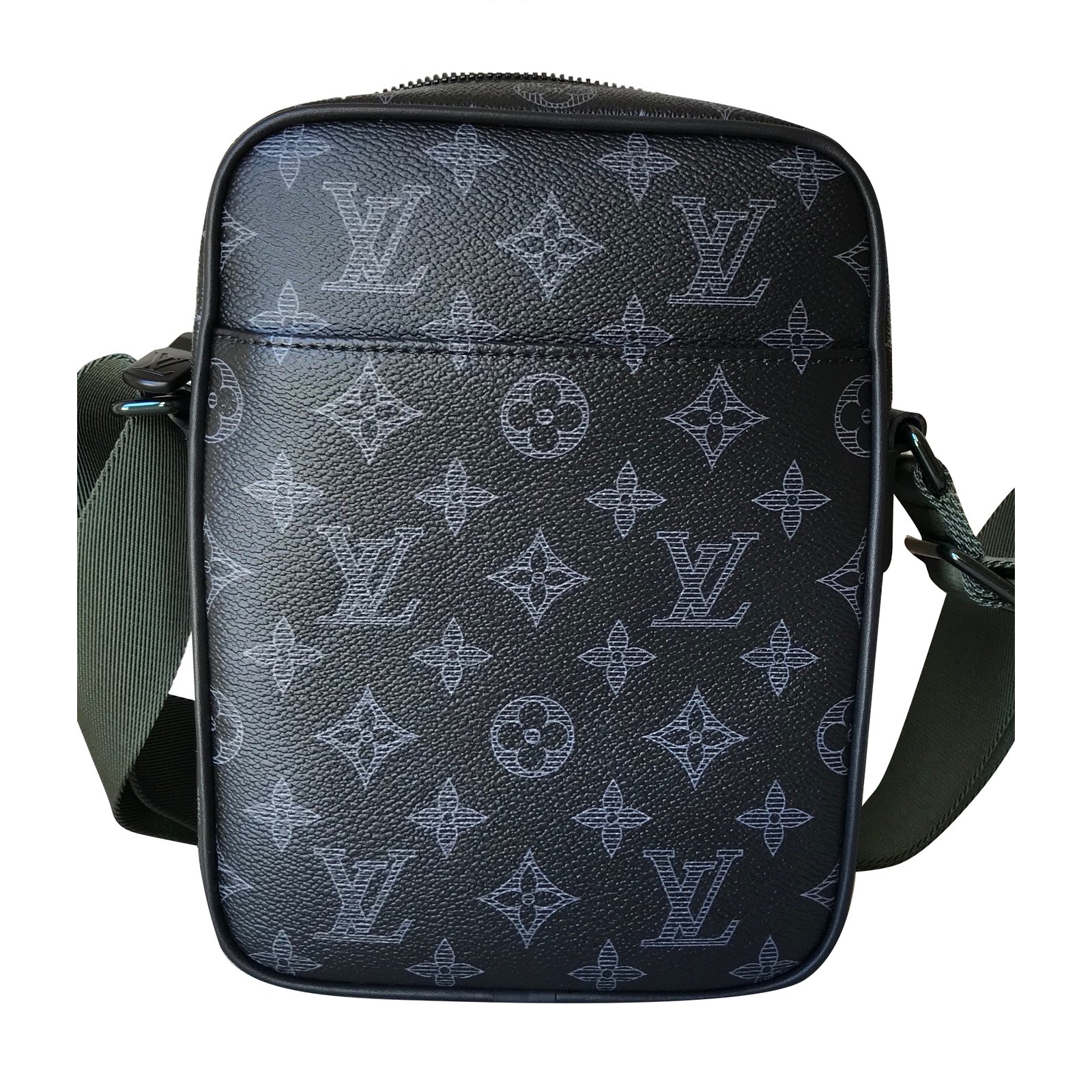 Louis Vuitton Danube PM Vivienne Monogram Éclipse Canvas Messenger Bag Bags Briefcases Linen ...
