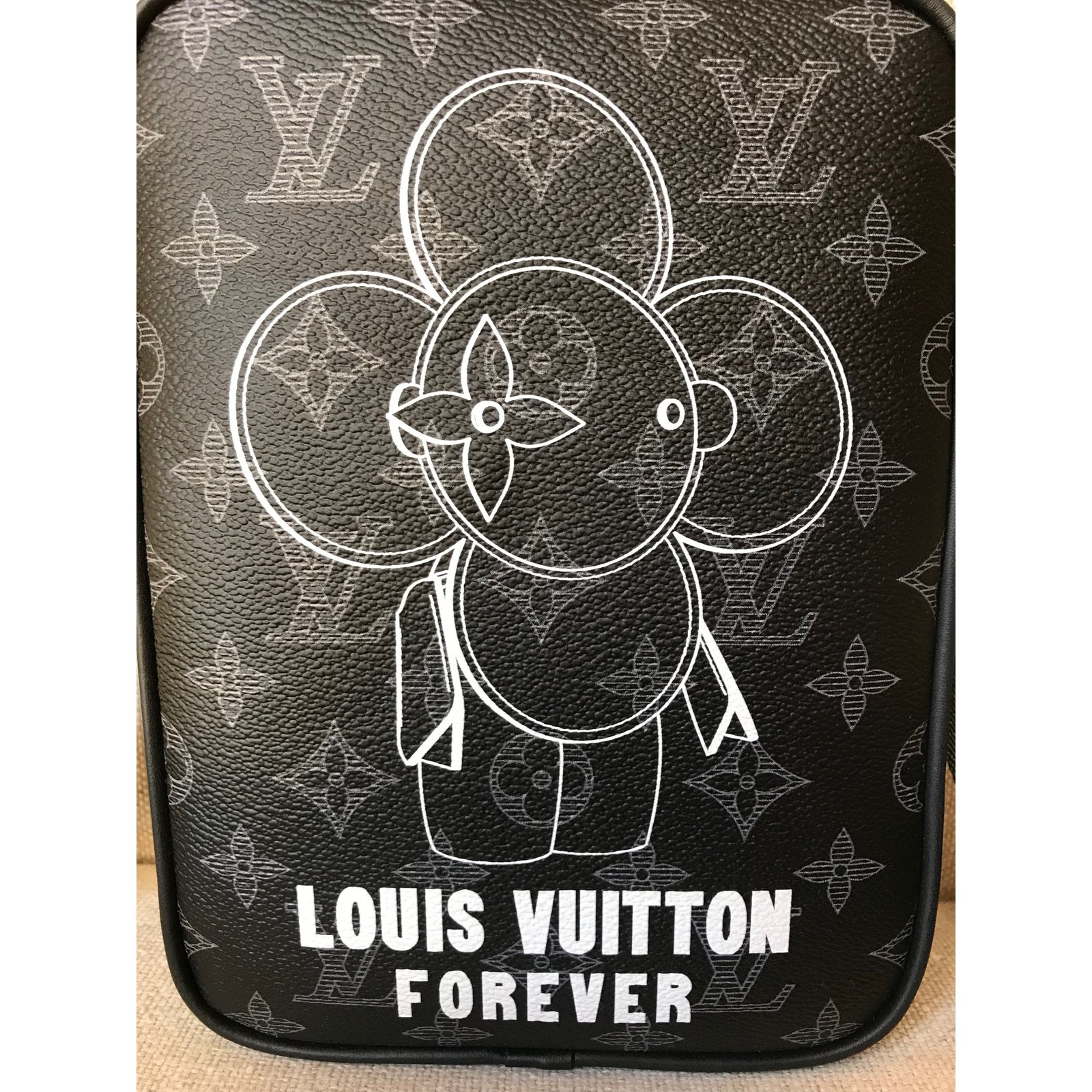 Louis Vuitton Danube PM Vivienne Monogram Éclipse Canvas Messenger Bag Bags Briefcases Linen ...