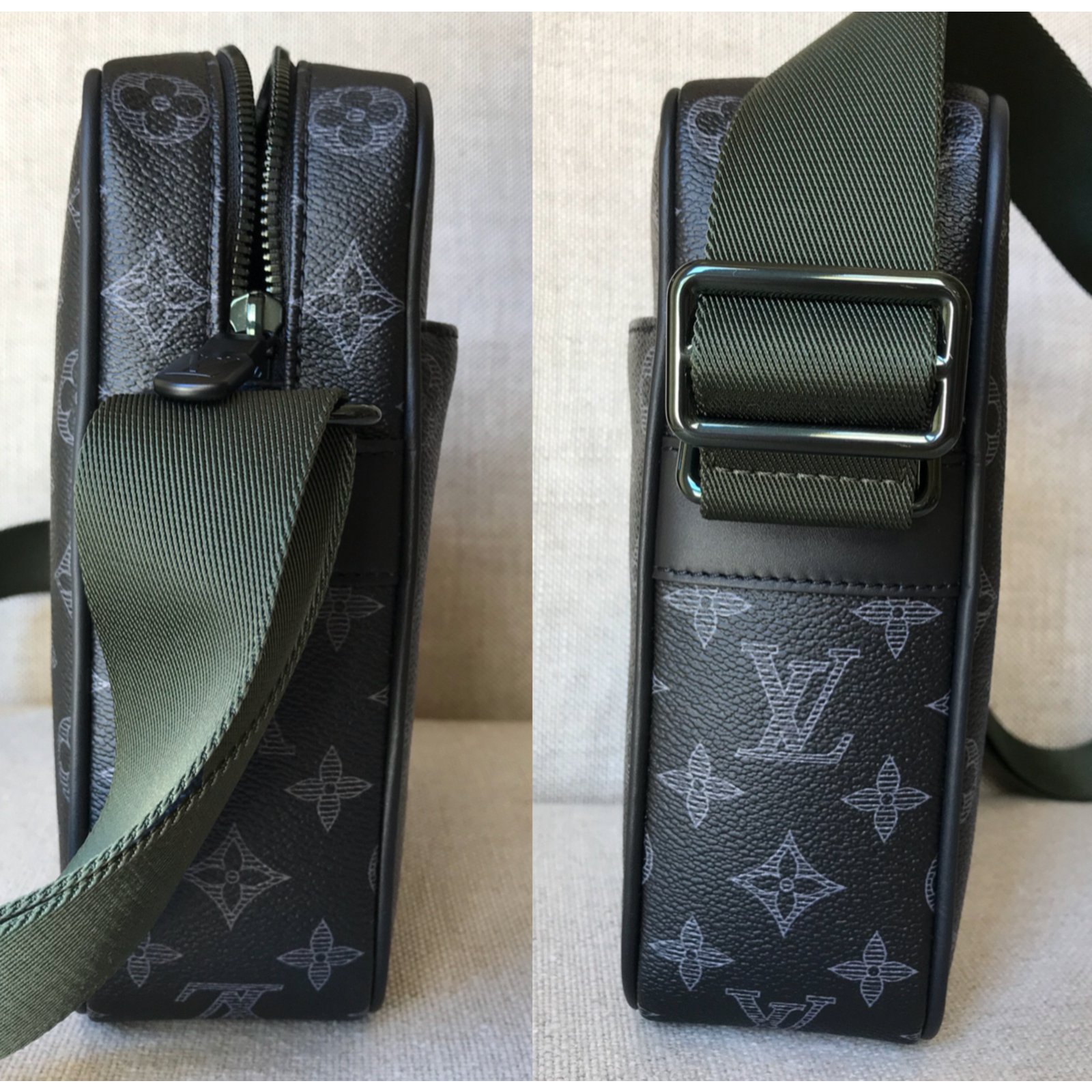 Louis Vuitton Danube Handbag Limited Edition Vivienne Monogram Eclipse PM  at 1stDibs