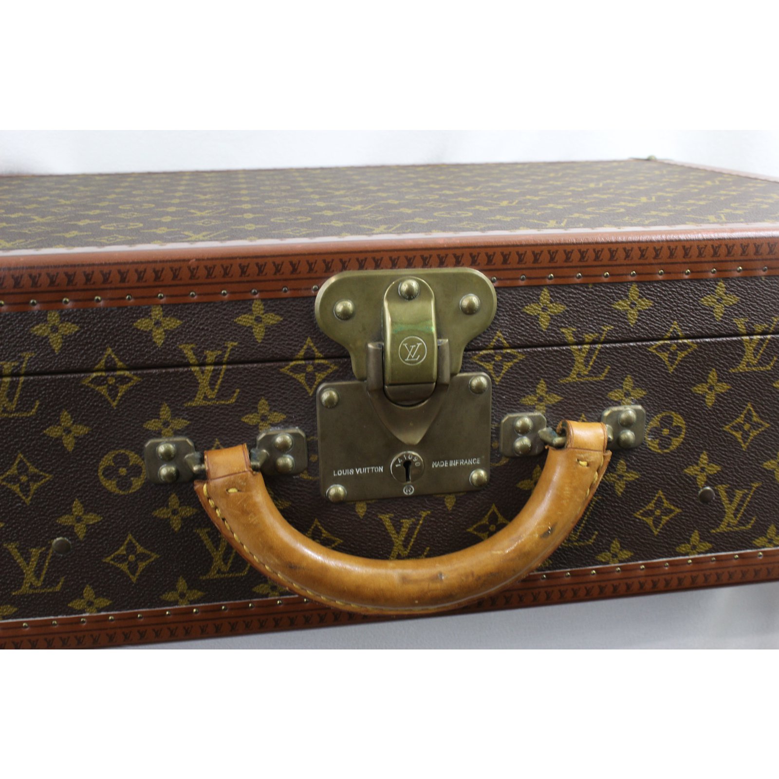 Louis Vuitton alzer 60 Brown Leather ref.68371 - Joli Closet