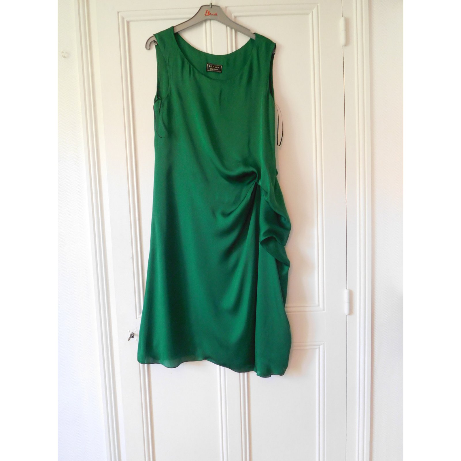 Lanvin Dress Green Silk ref.68569 - Joli Closet