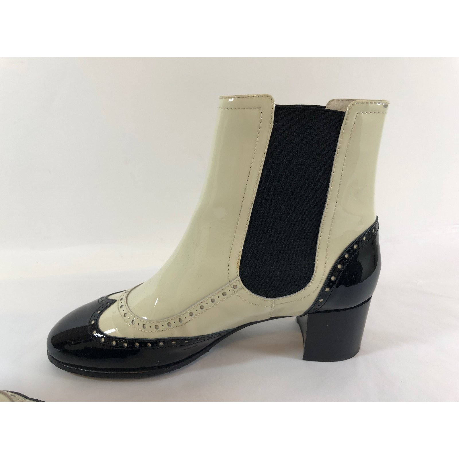 chanel womens ankle boots size