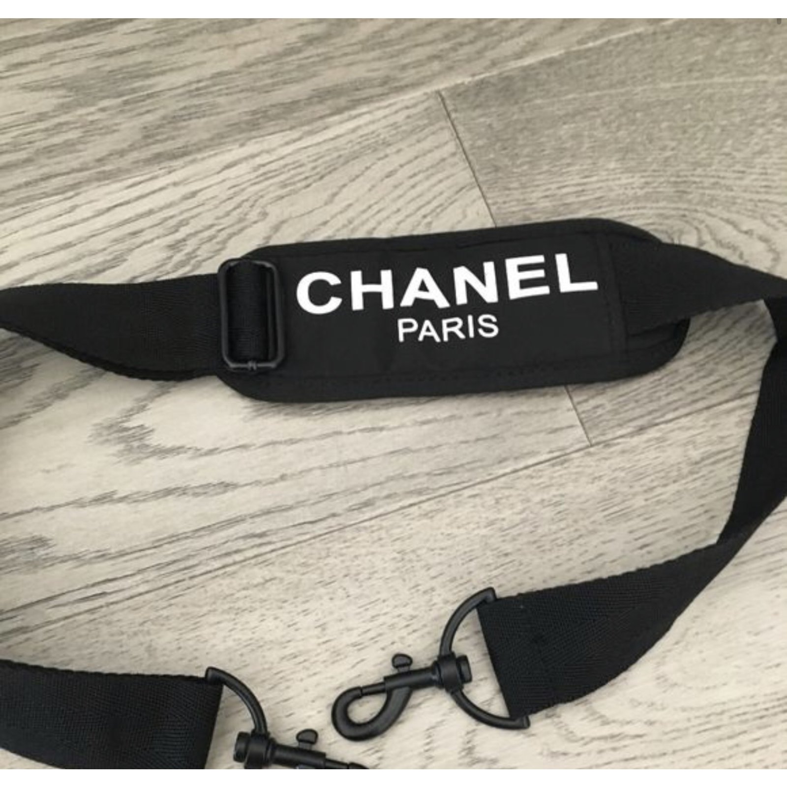 Chanel Travel bag Black Polyester ref.68754